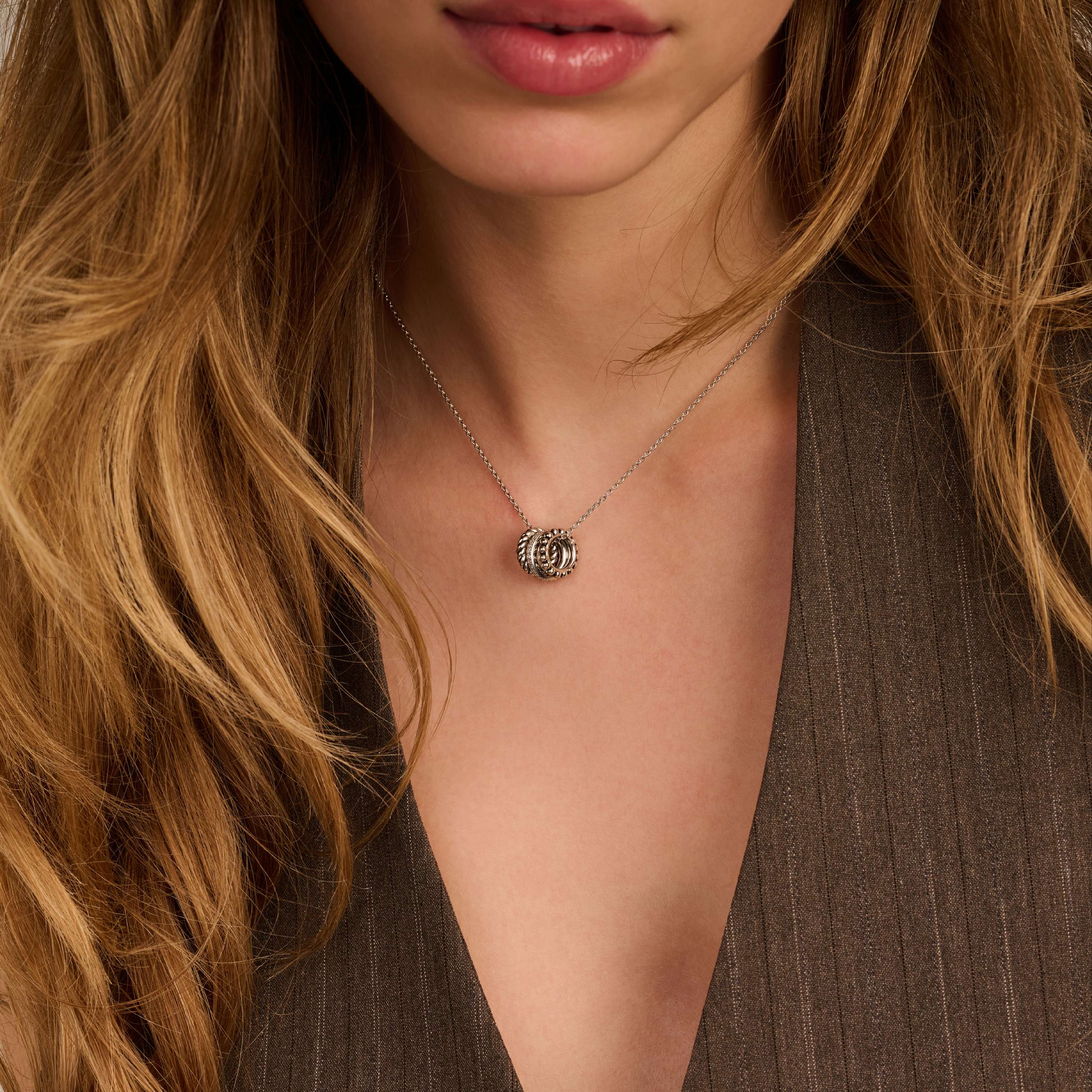 Triple Circle Structure Ketting - Image 9