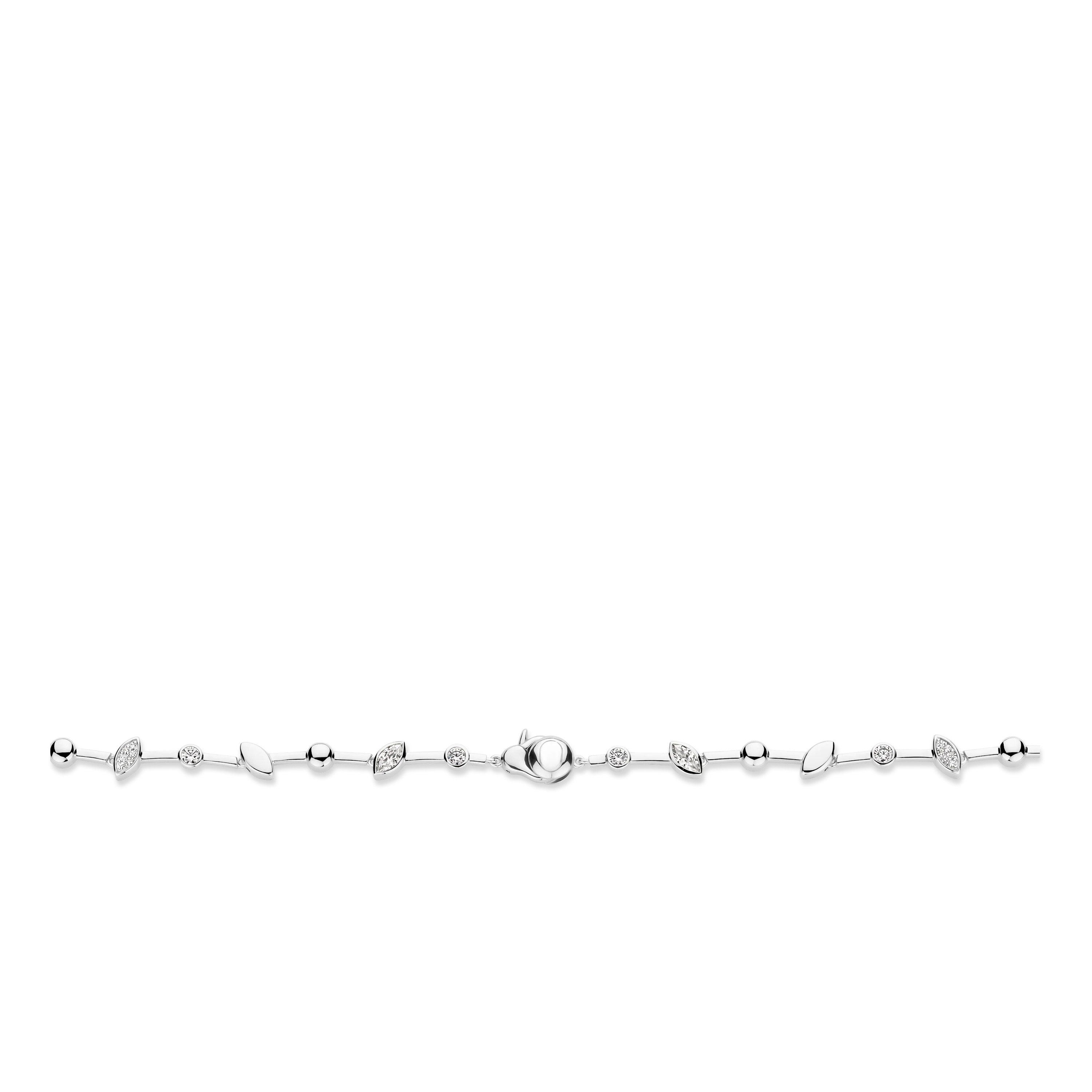 Leaf Zirkonia Ketting - Image 4