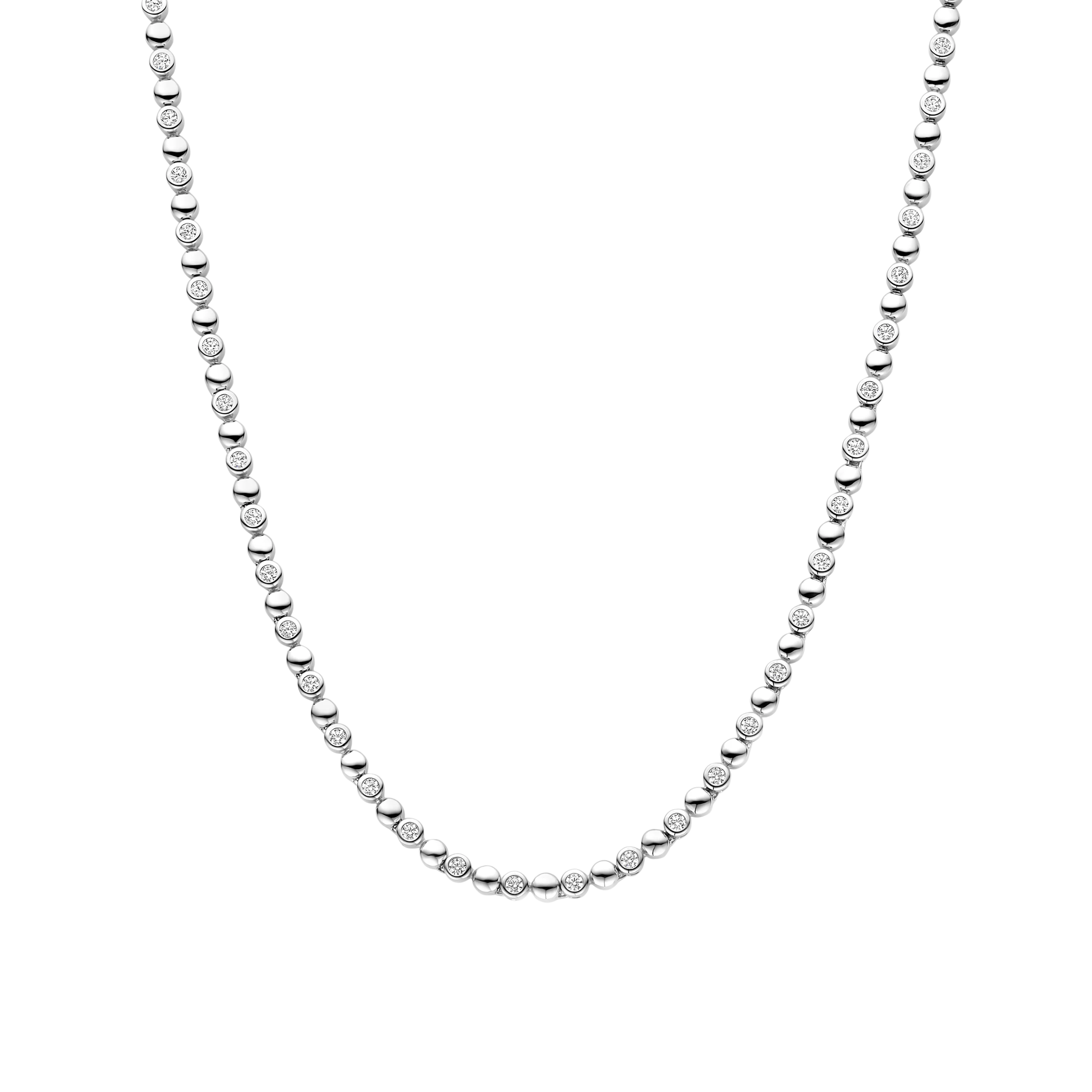 Ronde Zirkonia Ketting