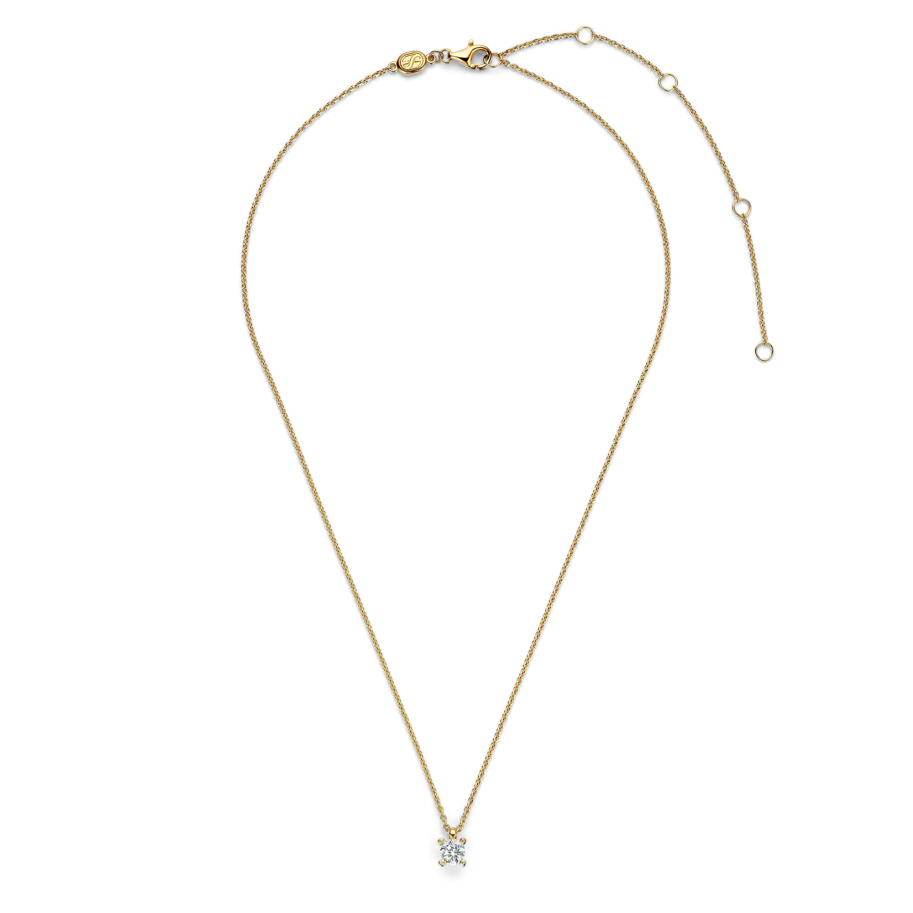 Classic Zirkonia Ketting - Image 4