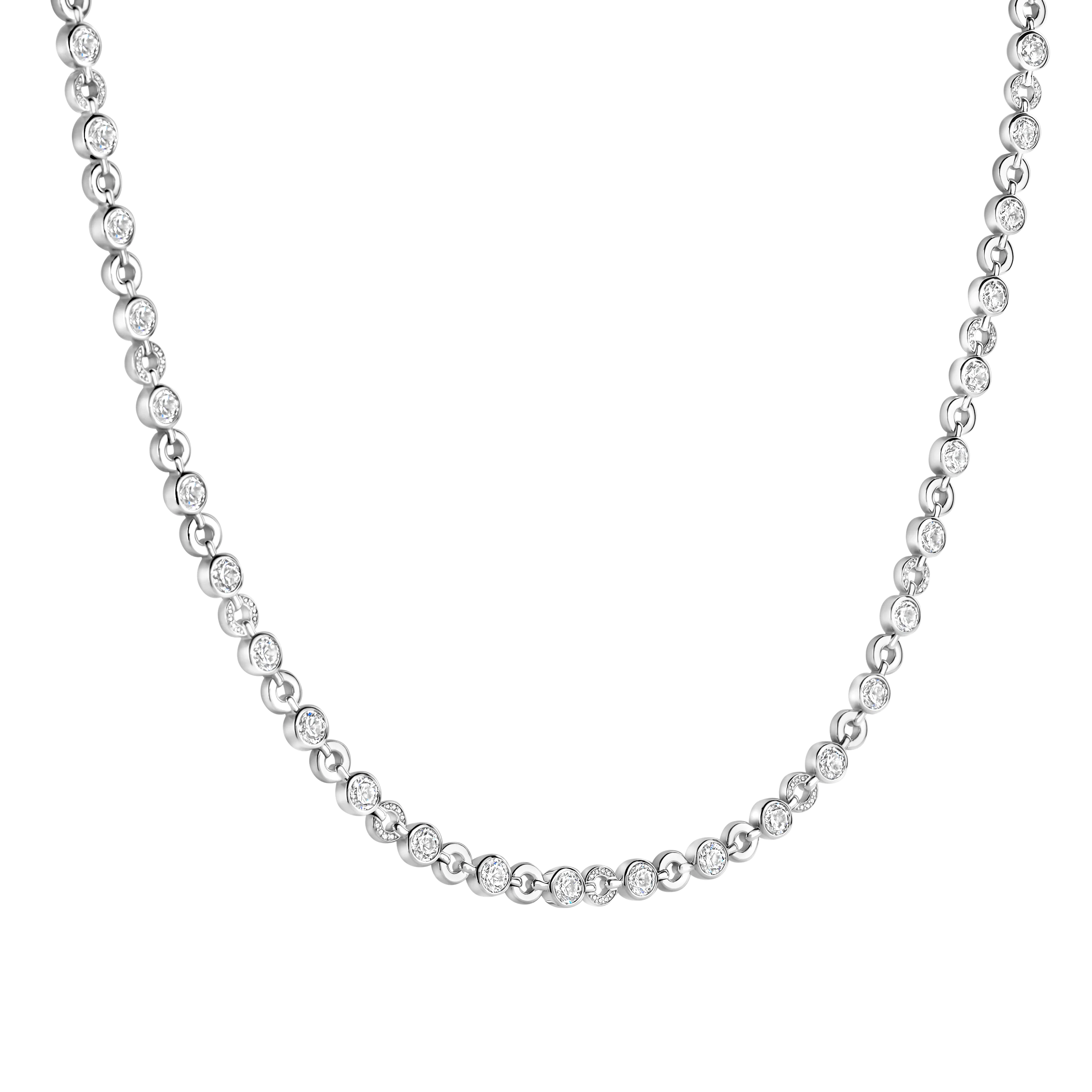 Ronde Zirkonia Ketting - Image 2