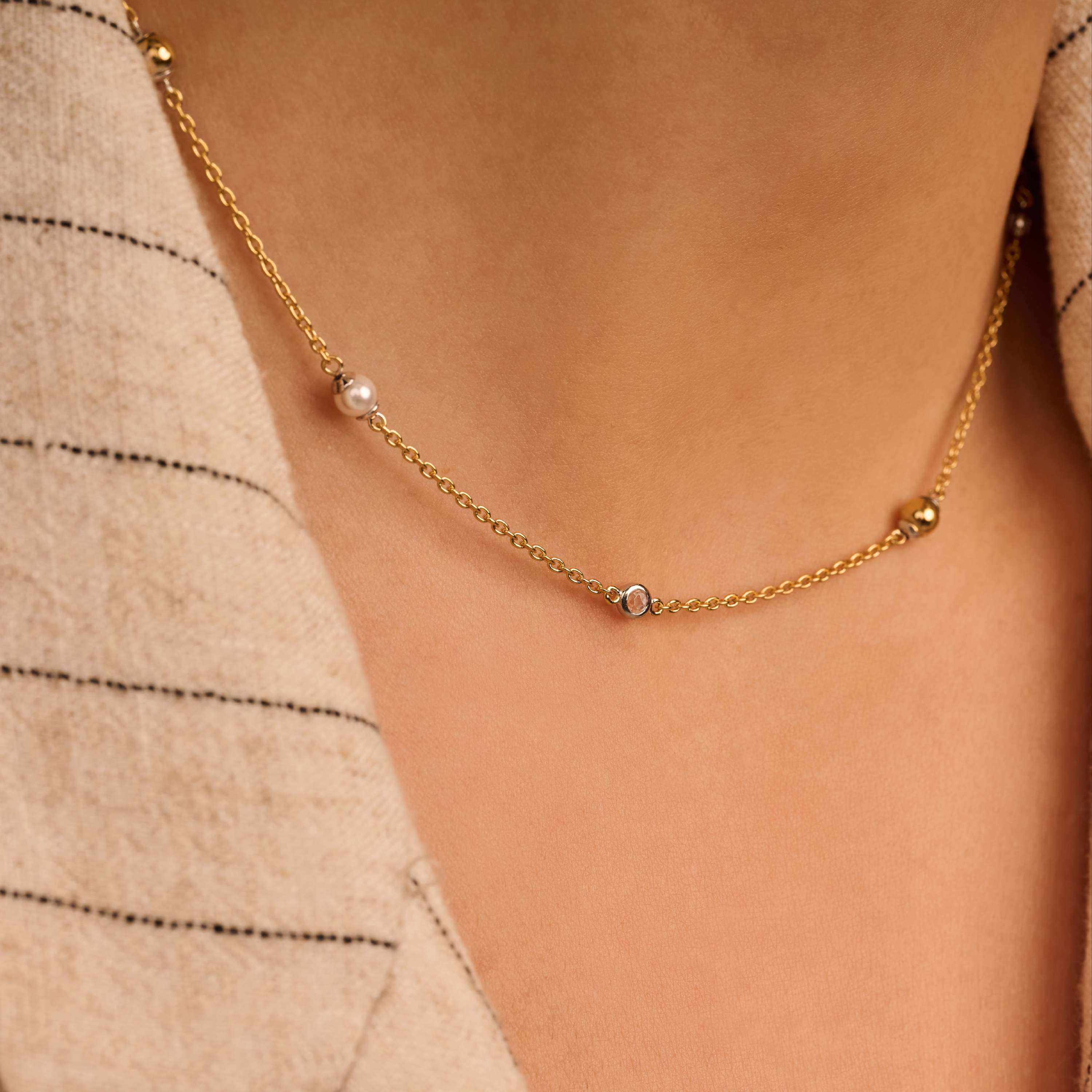 Parel Charm Ketting - Image 9