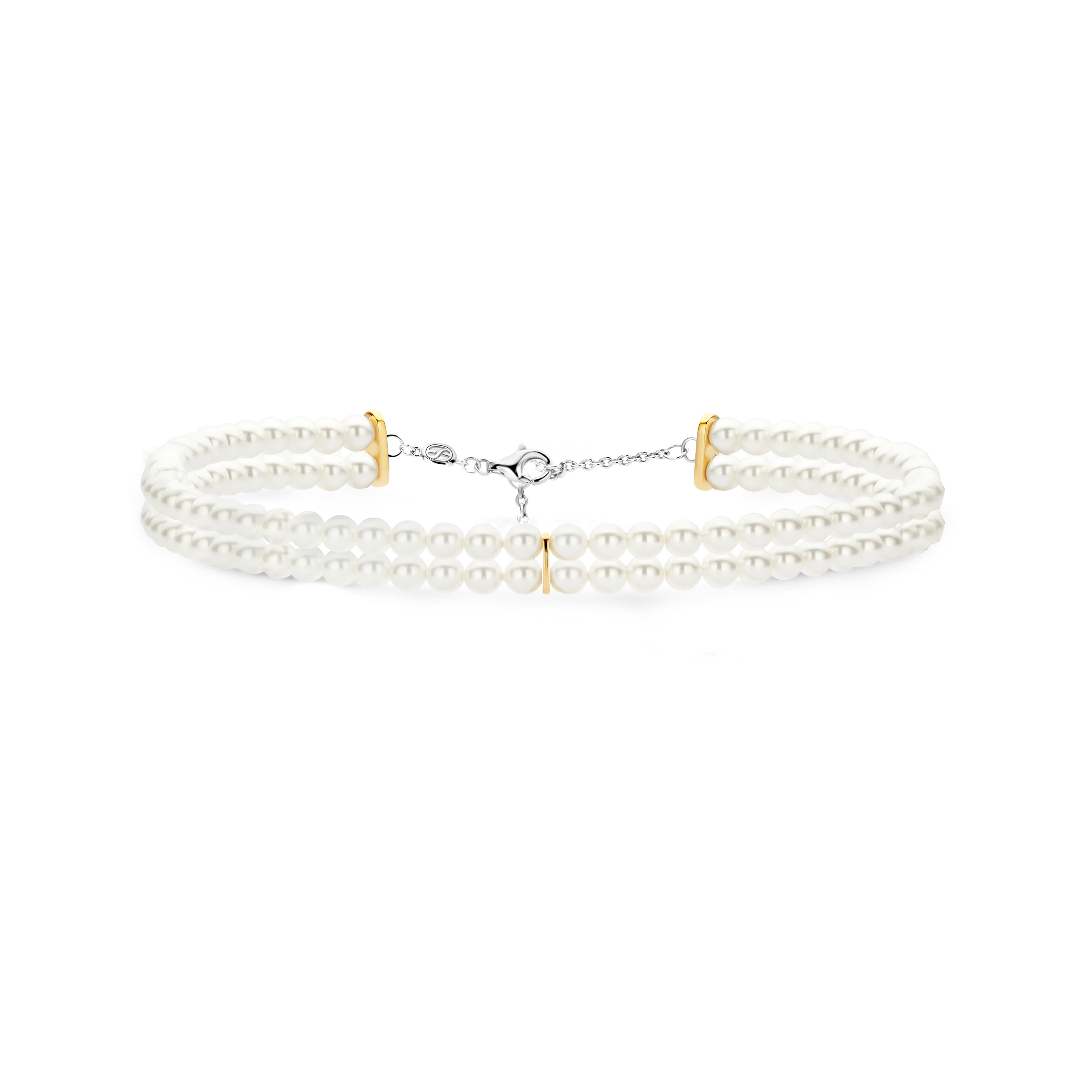 Classic Dubbele Parel Ketting