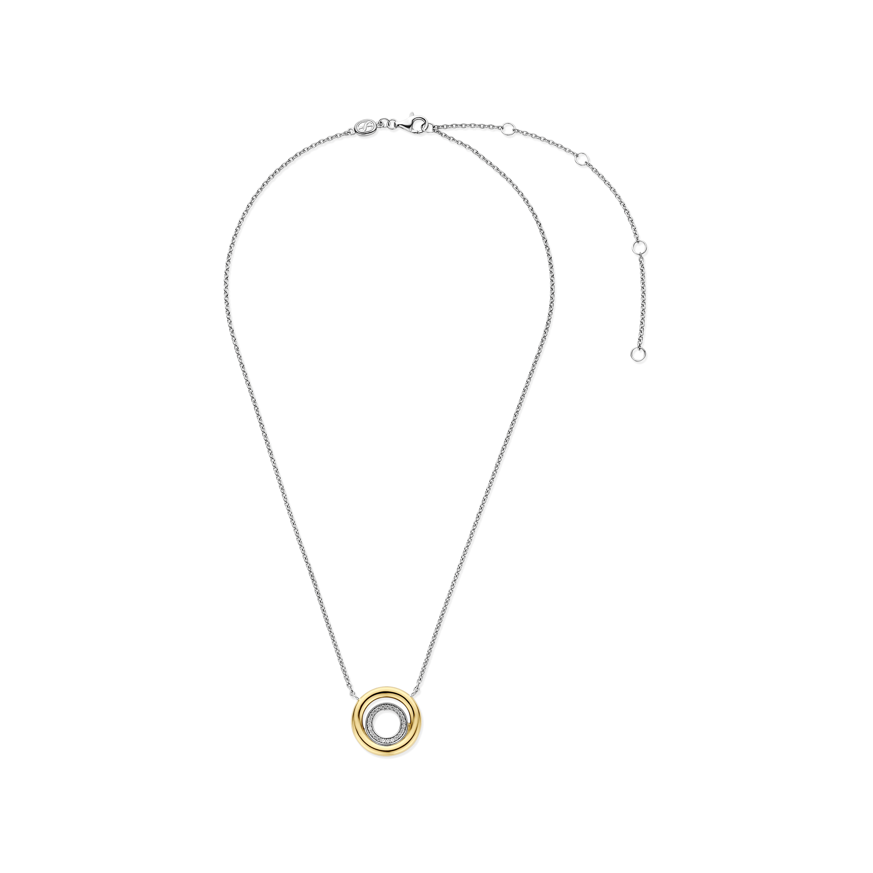 Zirkonia Cirkel Ketting - Image 4