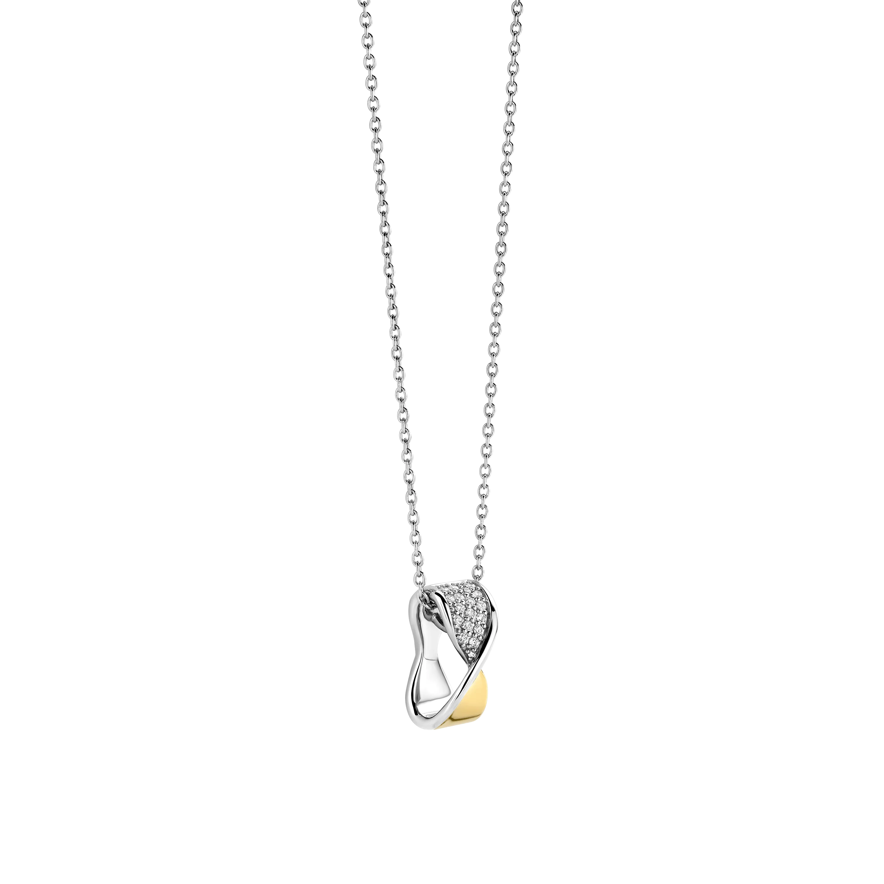 Twisted Zirkonia Ketting - Image 2