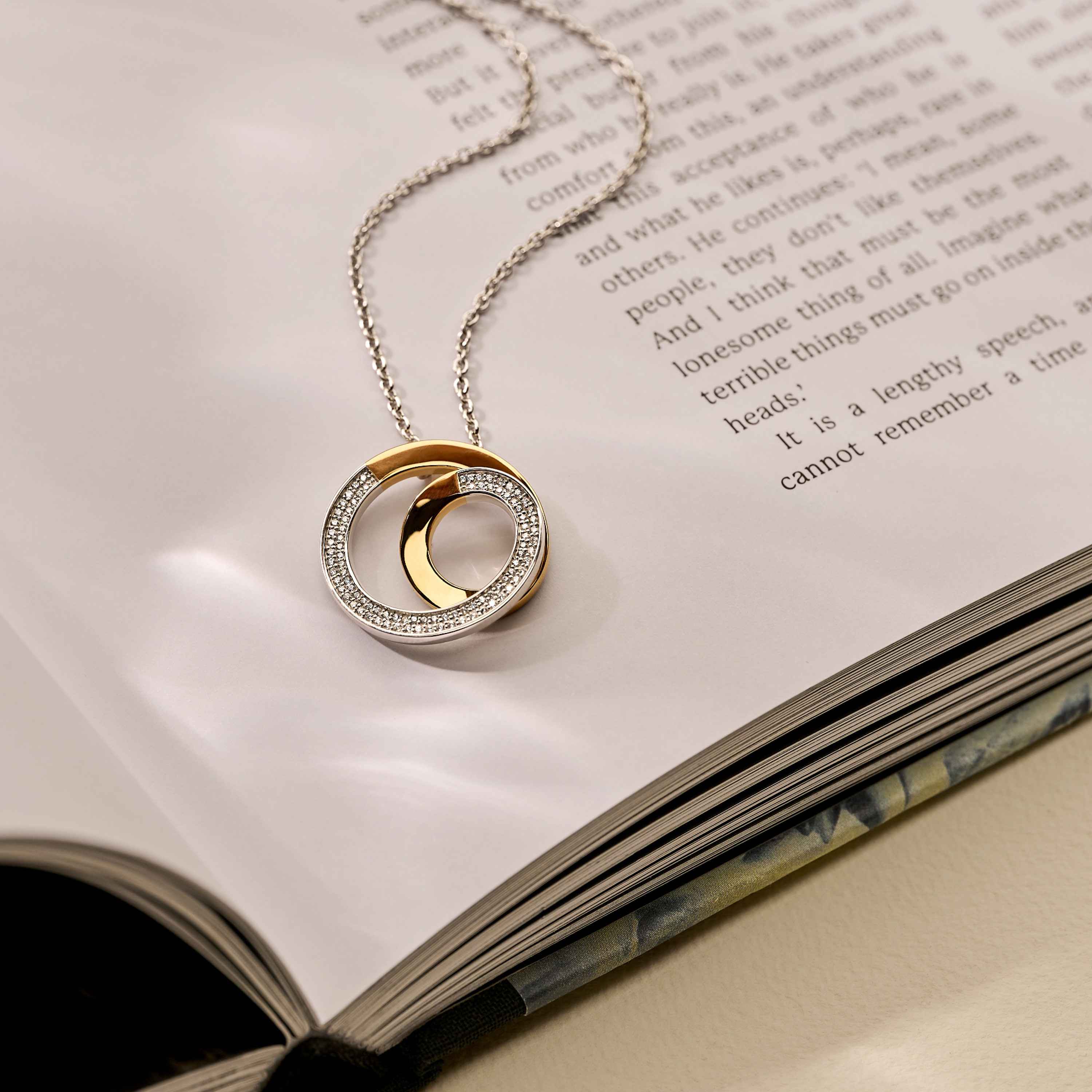Connected Zirkonia Ketting - Image 10