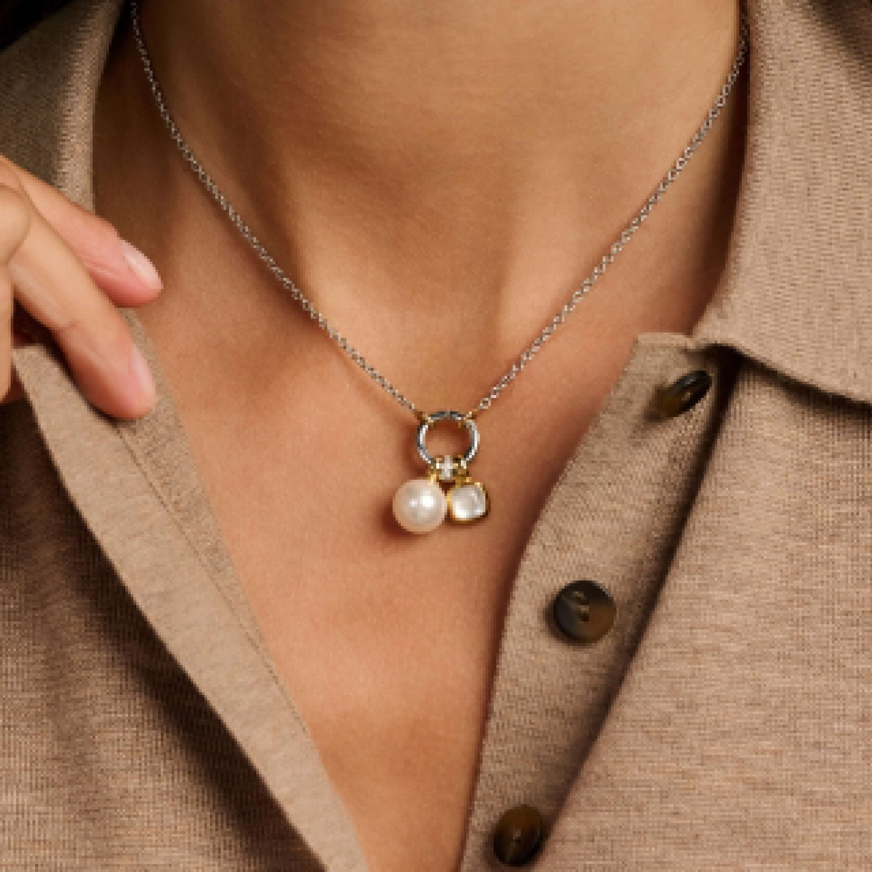 Parel Charm Ketting - Image 8