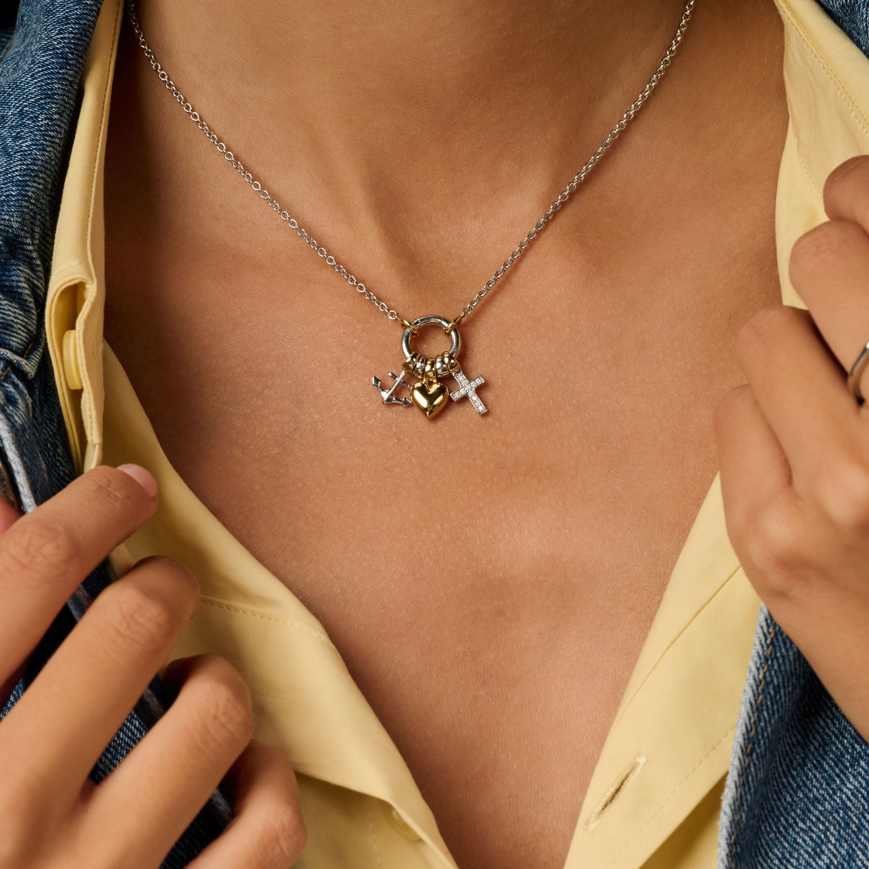 Love Faith Hope Charm Ketting - Image 8