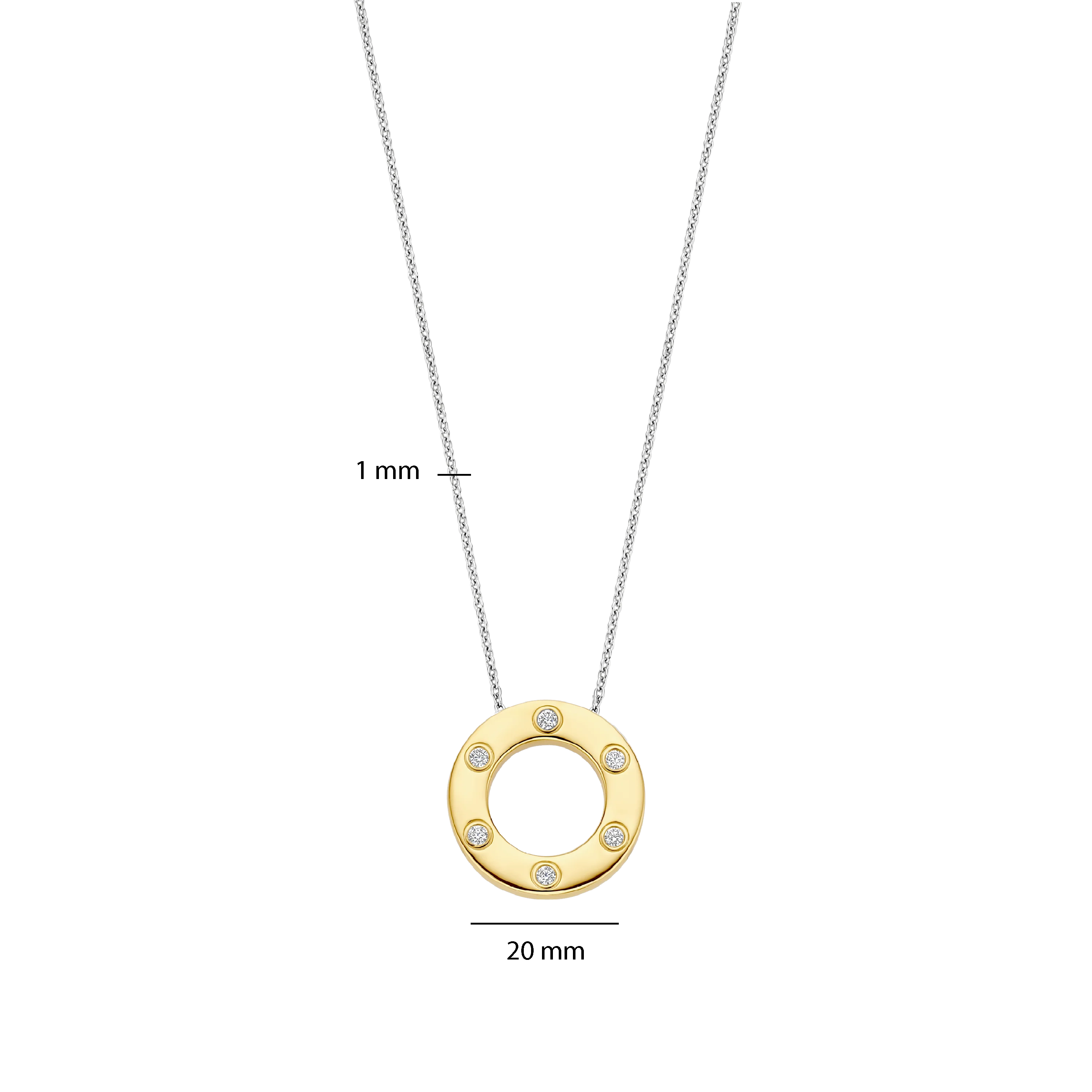 Classic Zirkonia Ketting - Image 4