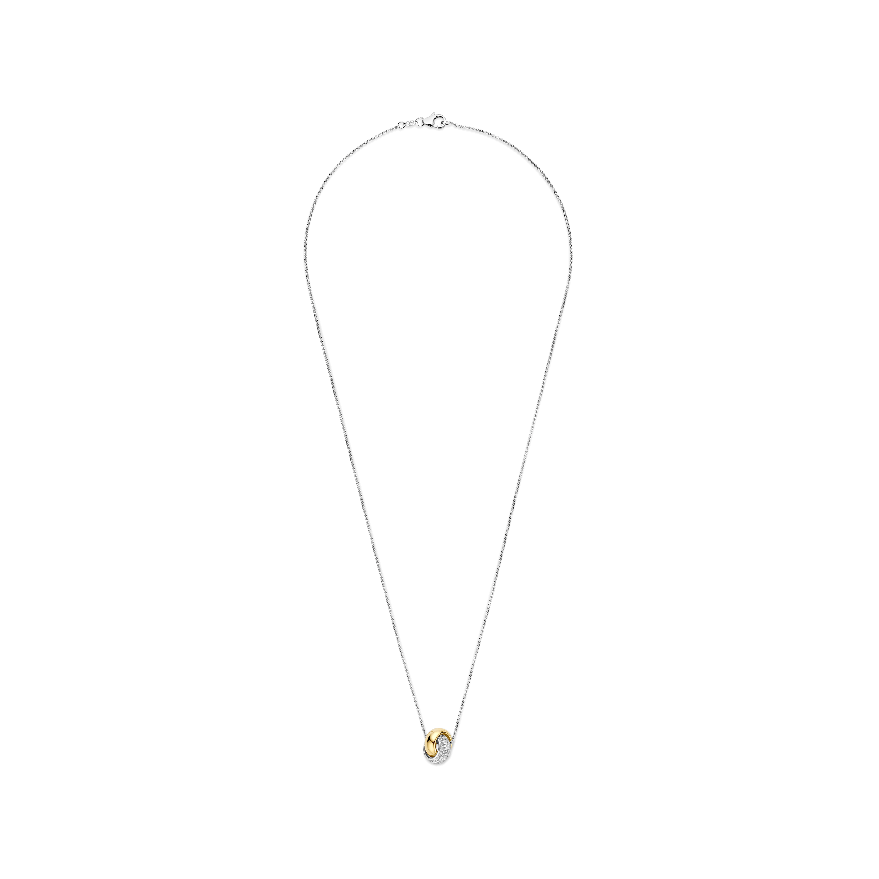 Bold Zirkonia Crossover Ketting - Image 3