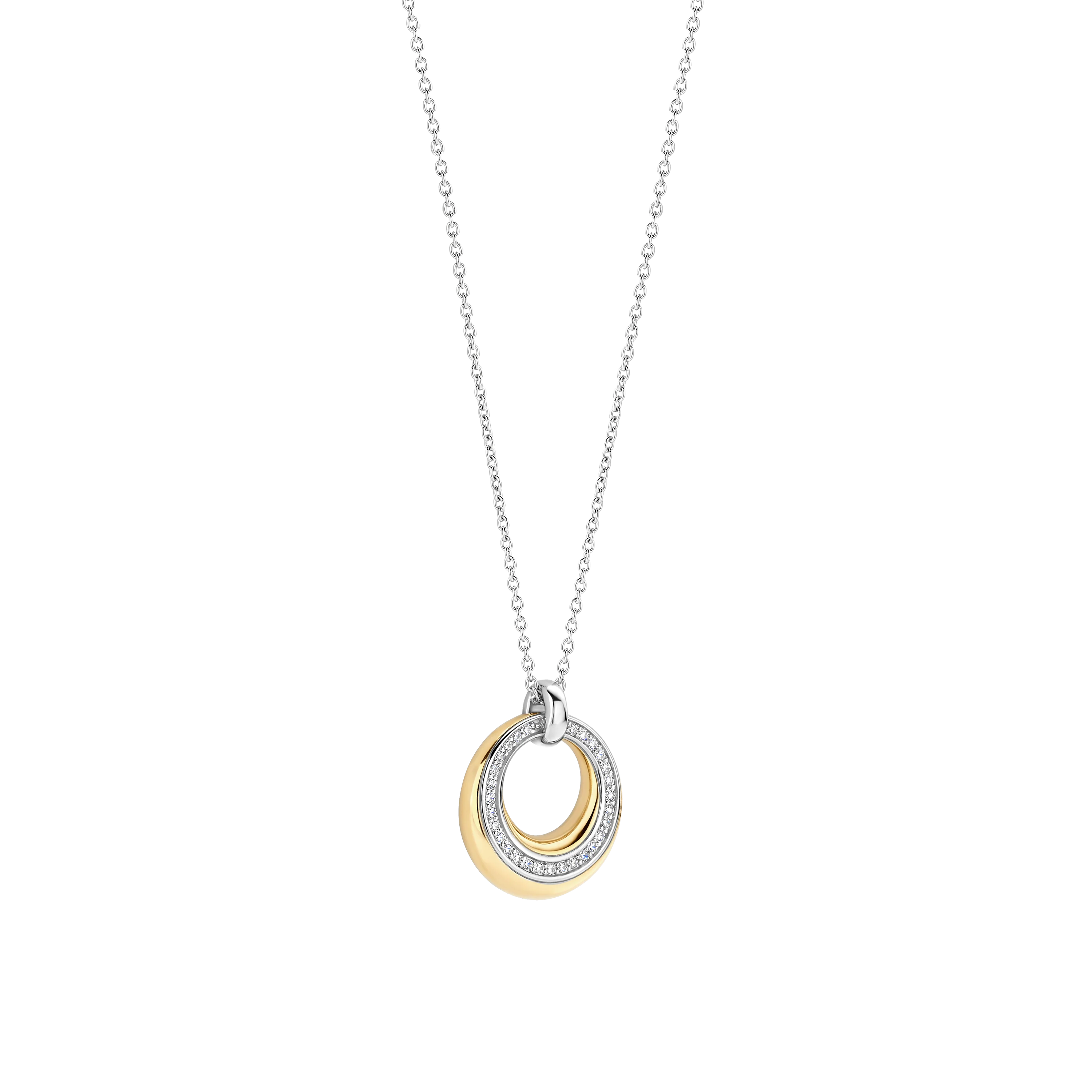 Layered Zirkonia Ketting - Image 2