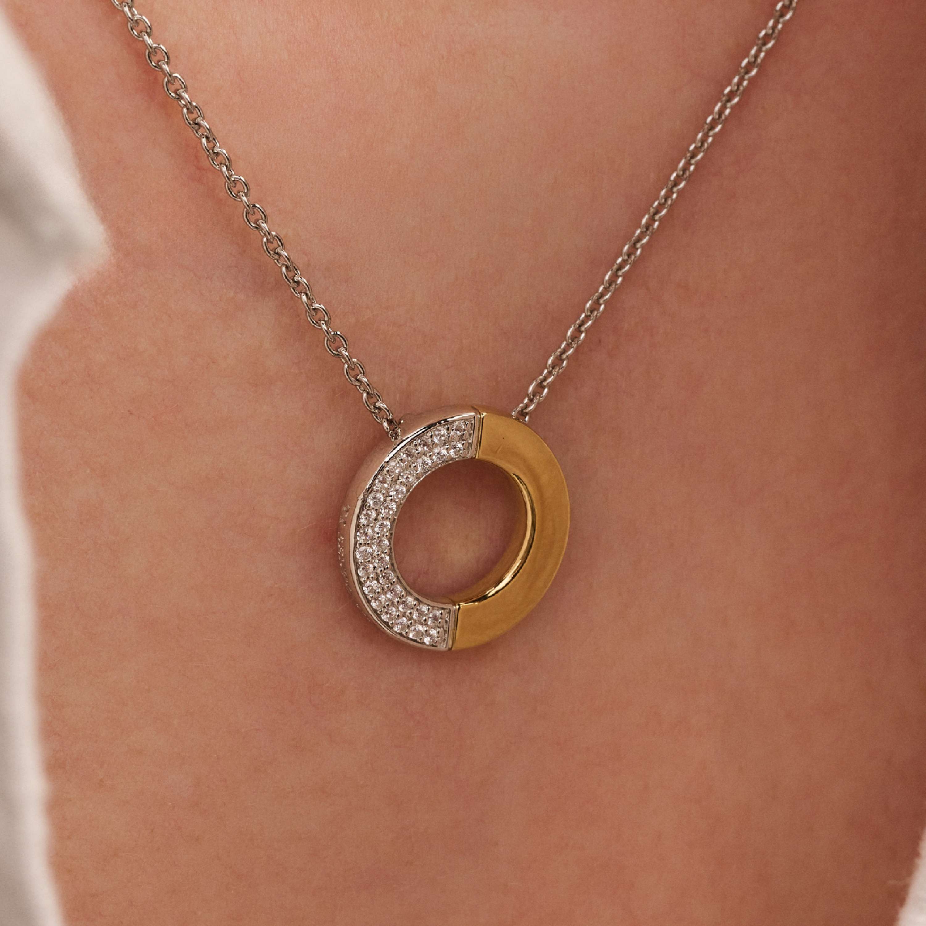 Contrast Zirkonia Ketting - Image 7