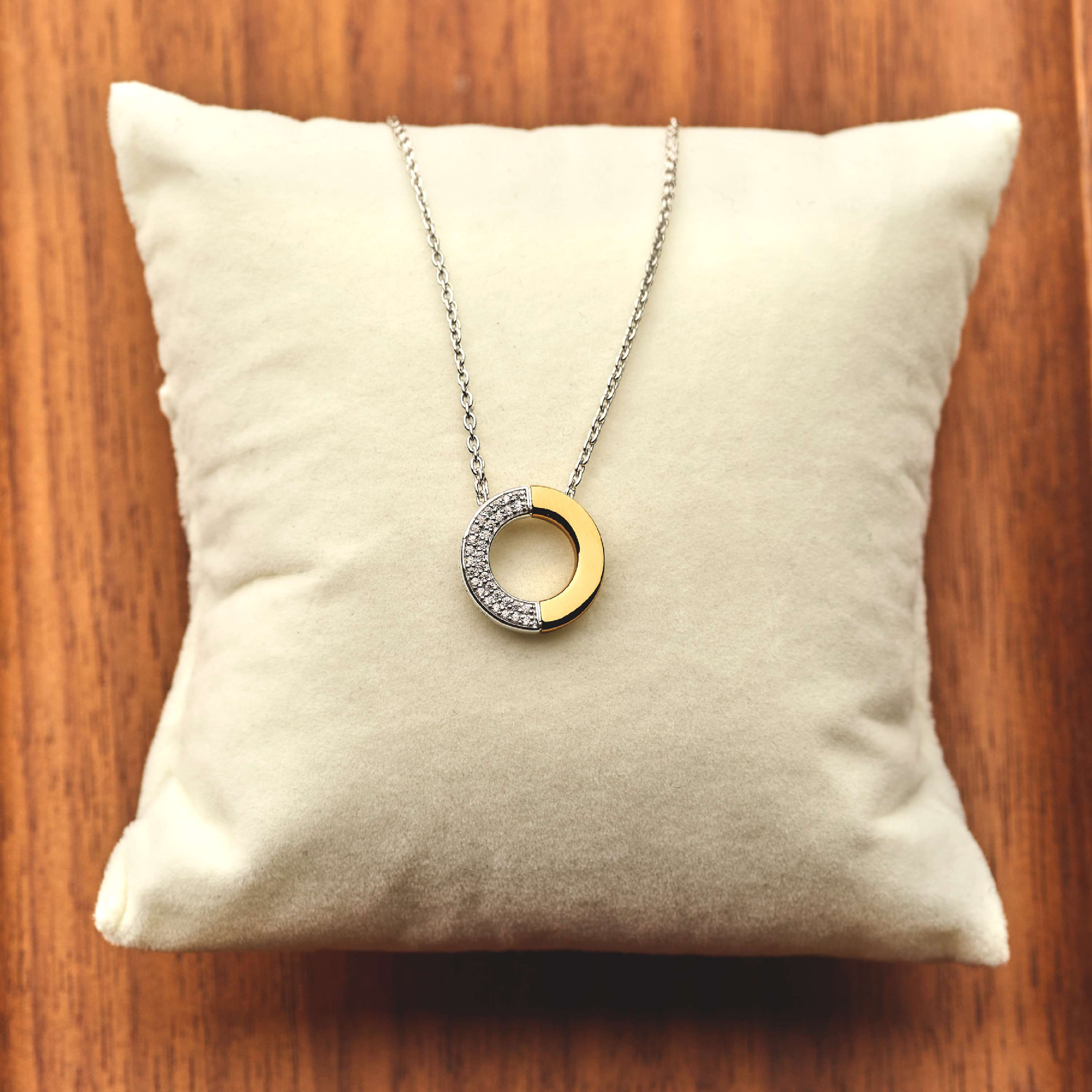 Contrast Zirkonia Ketting - Image 8