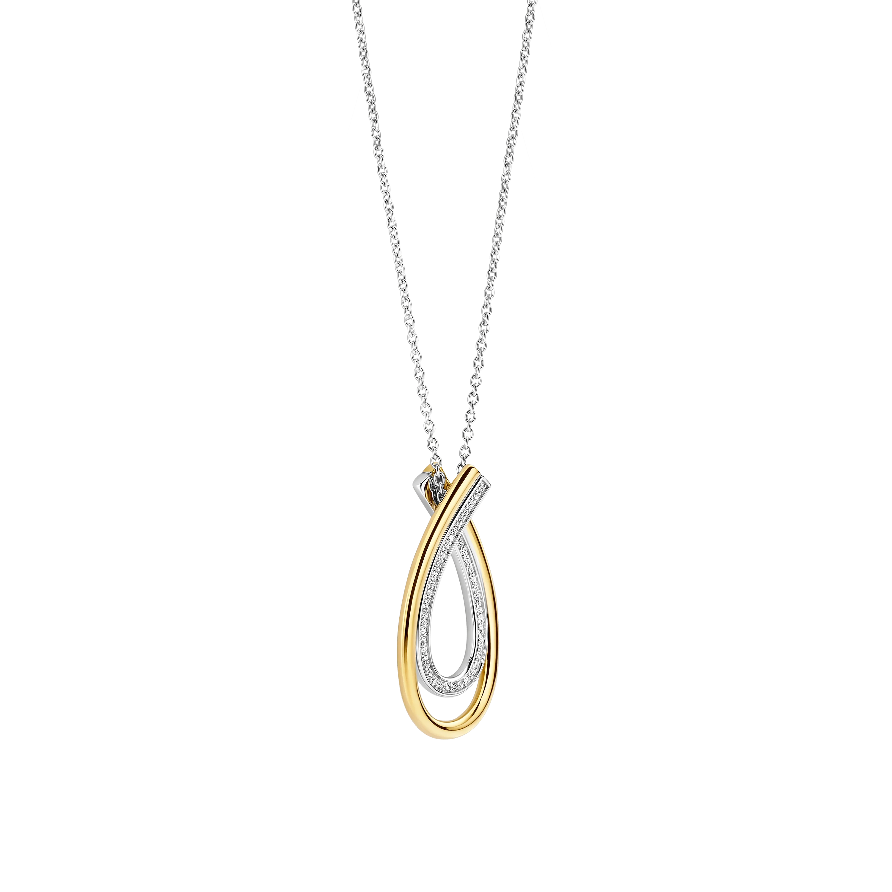 Organic Zirkonia Ketting - Image 2