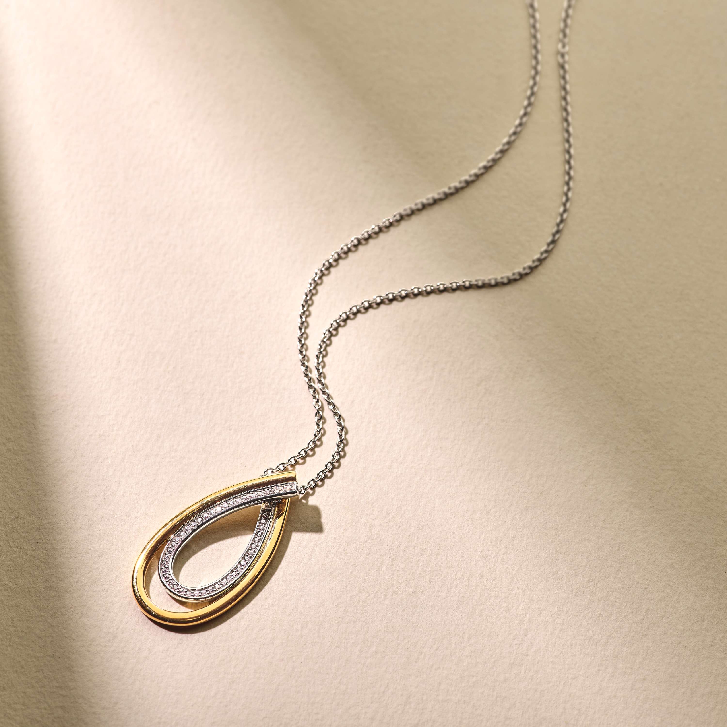 Organic Zirkonia Ketting - Image 8