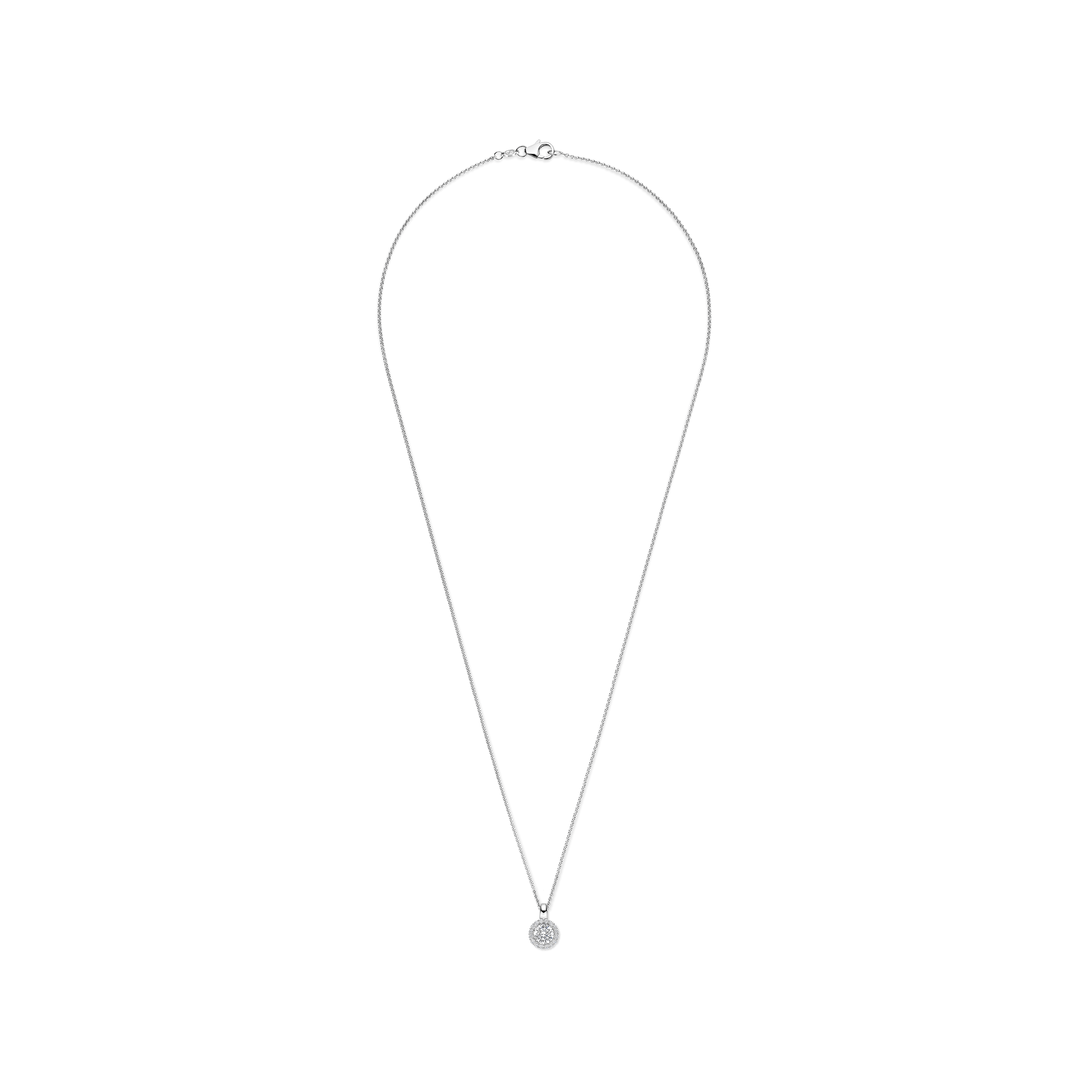 Classic Zirkonia Ketting Rond - Image 3