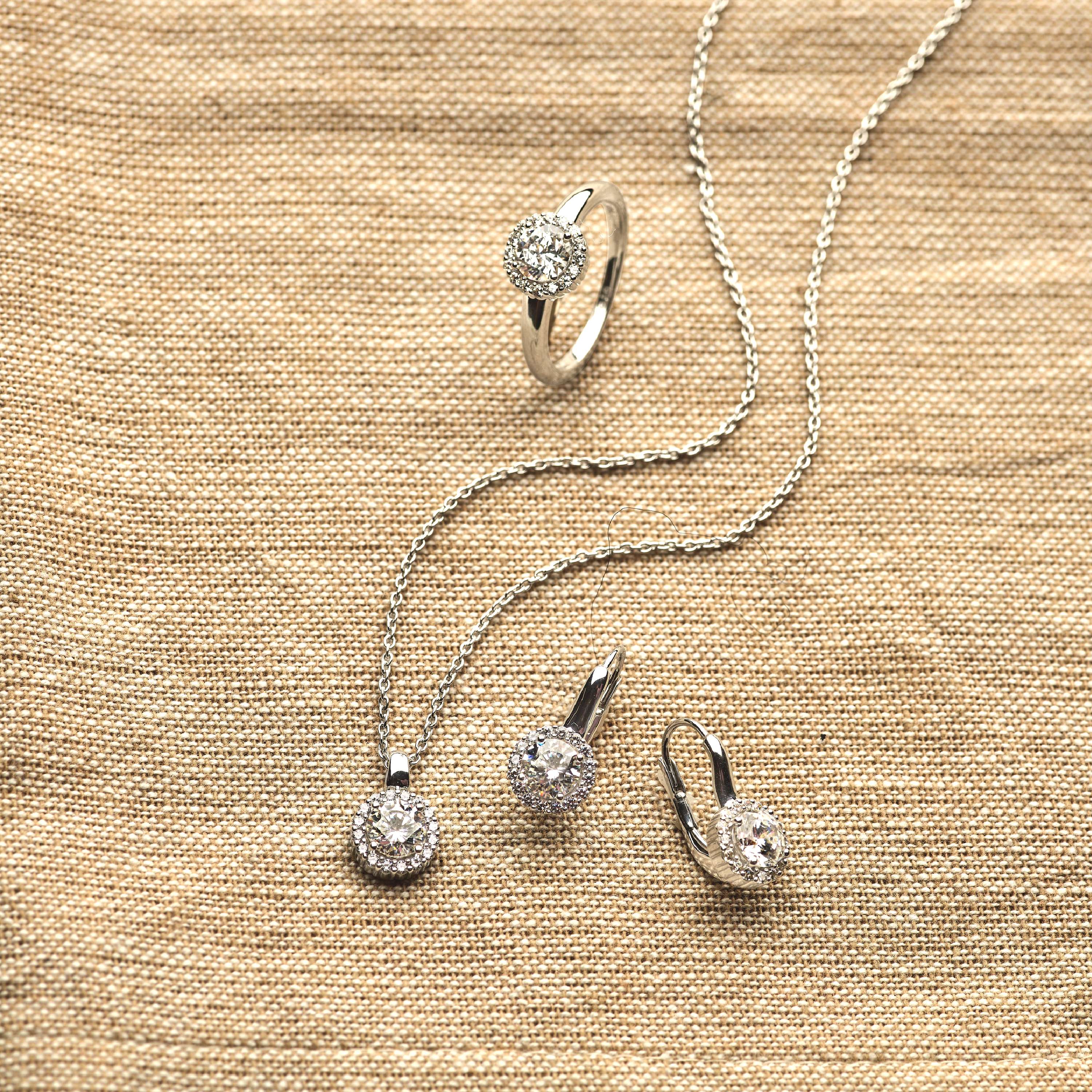 Classic Zirkonia Ketting Rond - Image 8