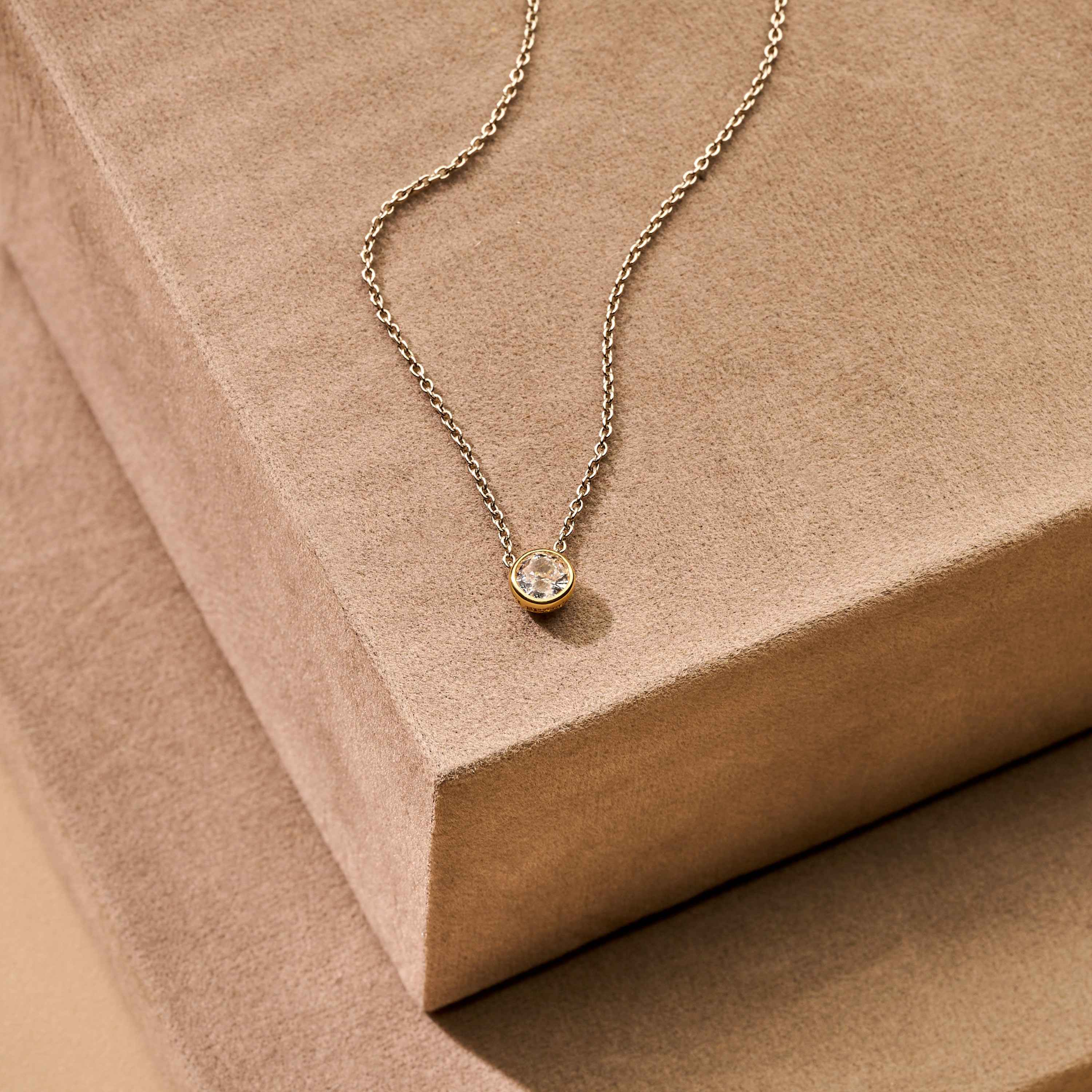 Classic Ronde Zirkonia Ketting - Image 12