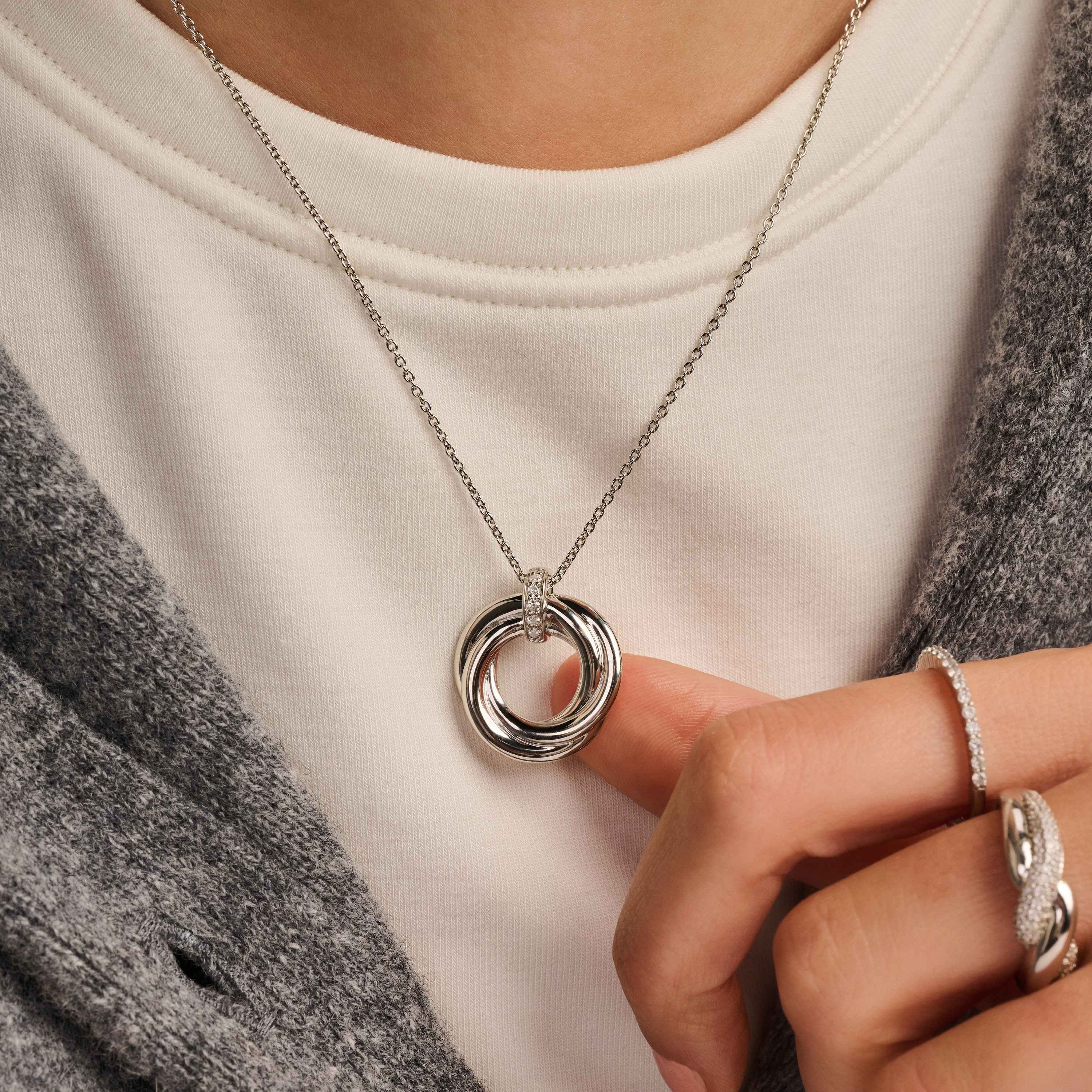 Twisted Cirkel Ketting - Image 9