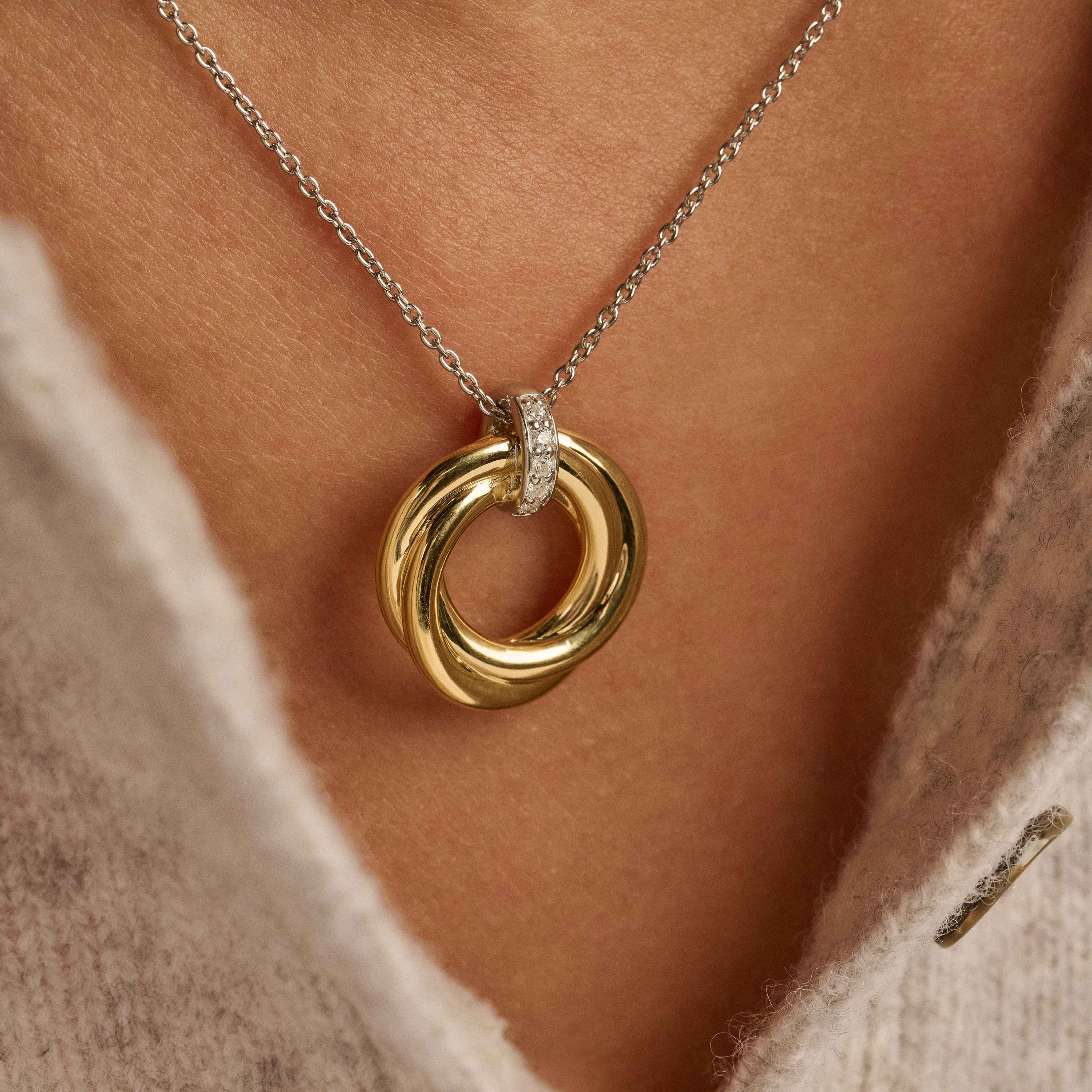 Twisted Cirkel Ketting - Image 10