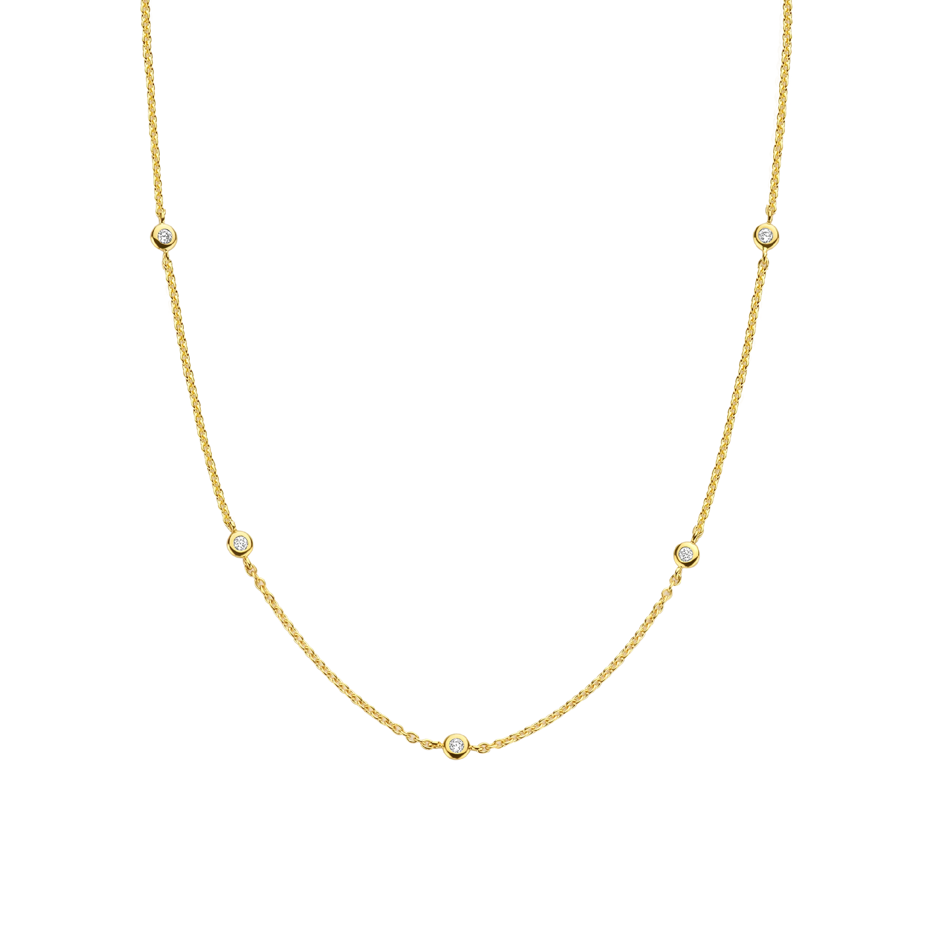 Basis Zirkonia Ketting