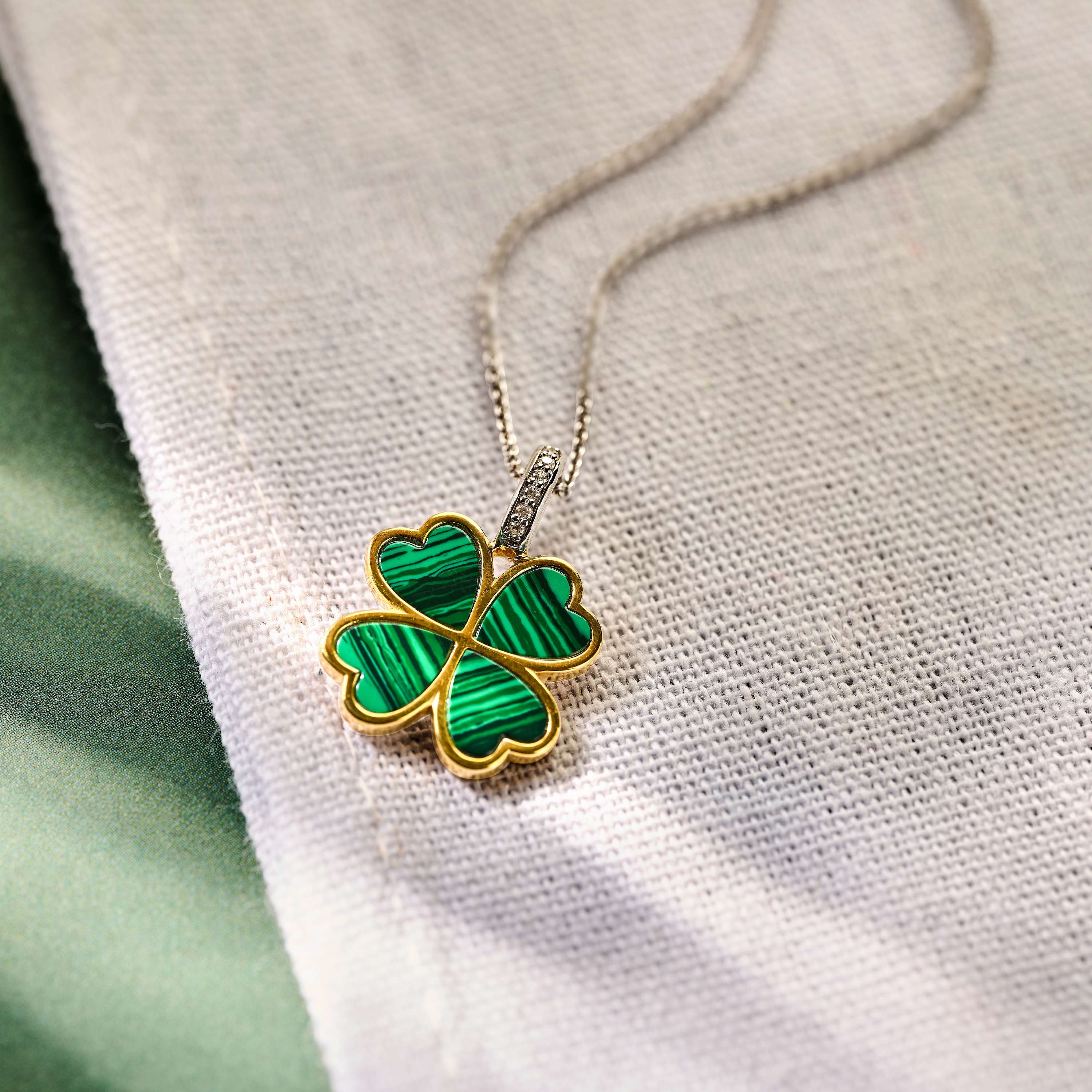 Klaver Ketting met hanger - Image 10