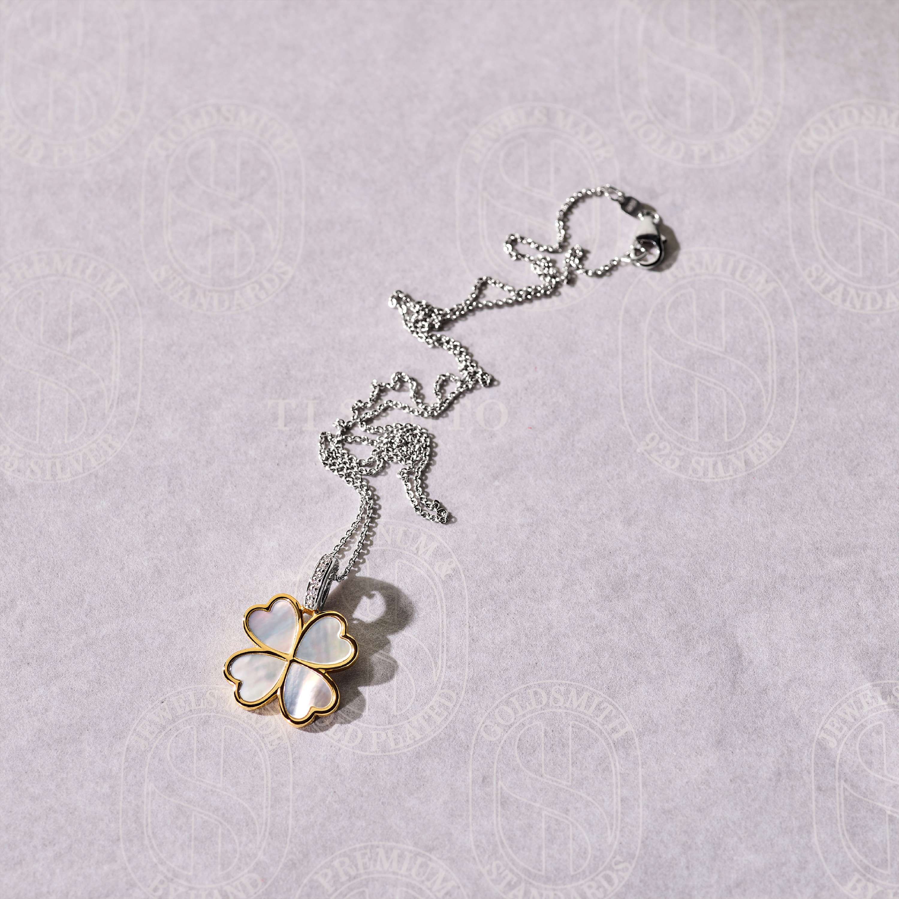 Klaver Ketting met hanger - Image 12