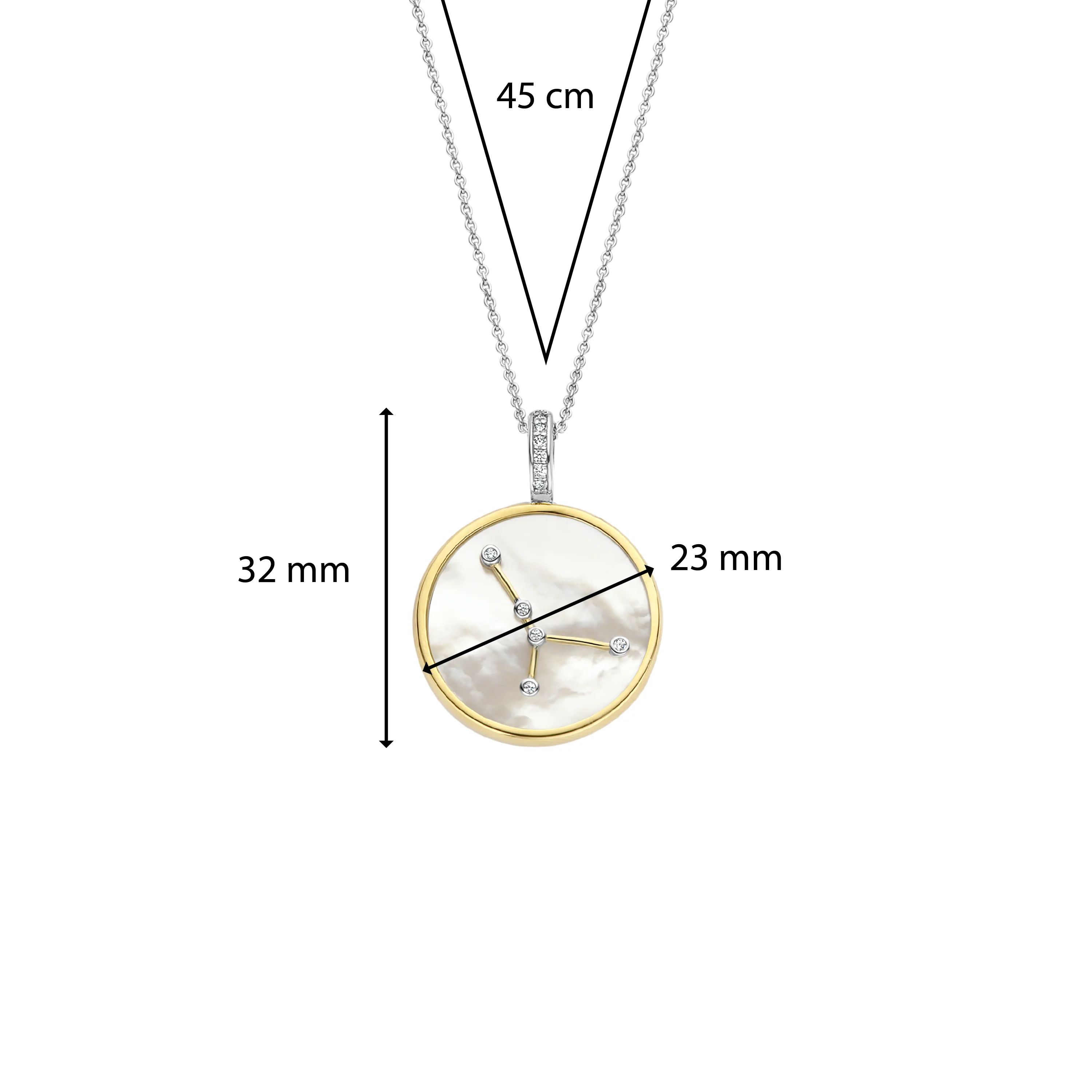 Sterrenbeeld Ketting met hanger - Kreeft - Image 6