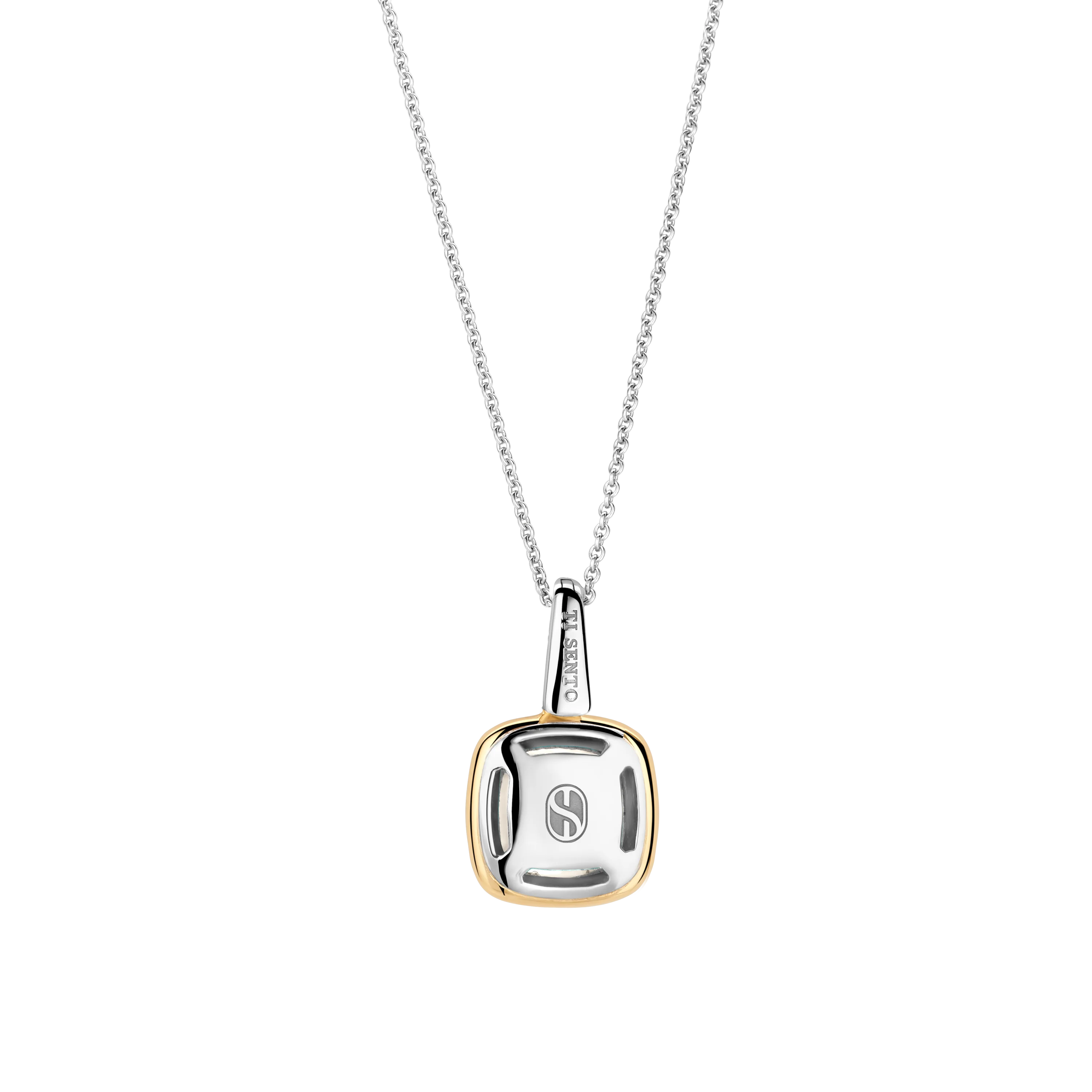 Zirkonia Cushion Parel ketting met hanger - Image 3
