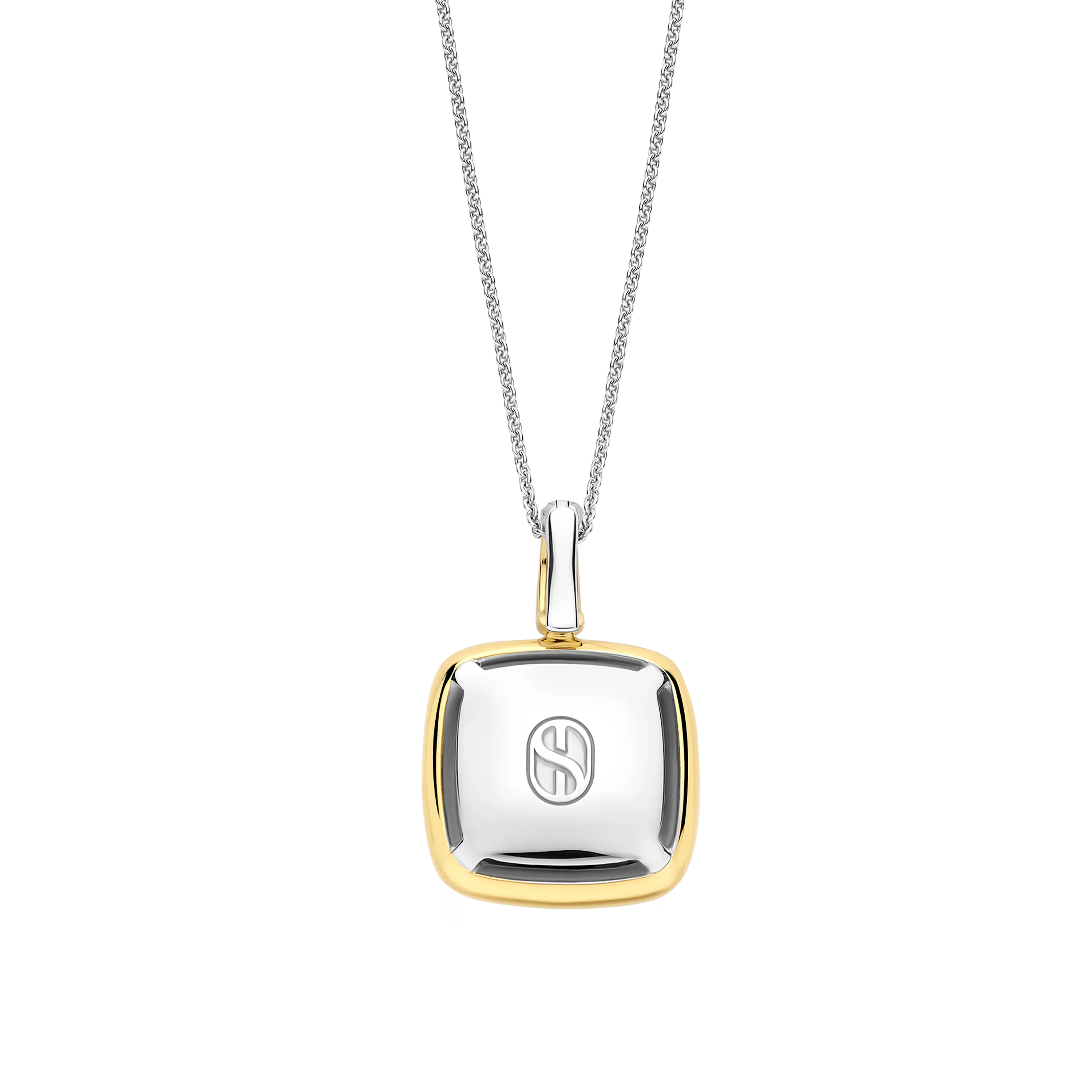 Blauwe Cushion Ketting met hanger - Image 3