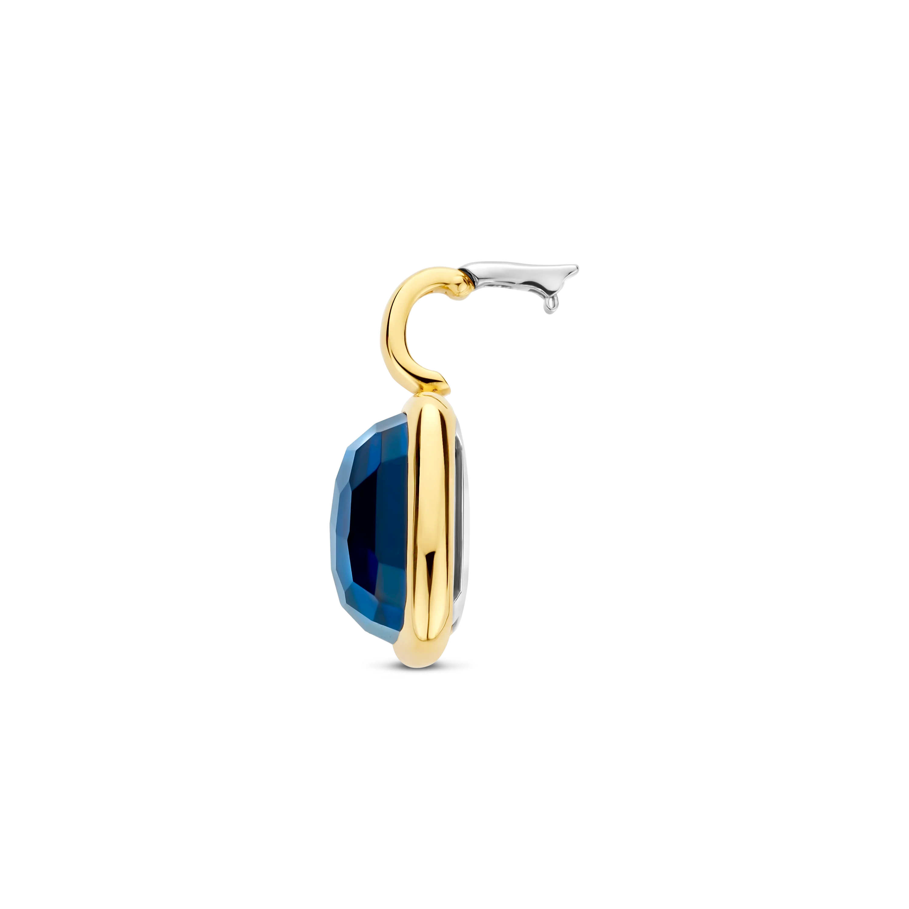 Blauwe Cushion Ketting met hanger - Image 4
