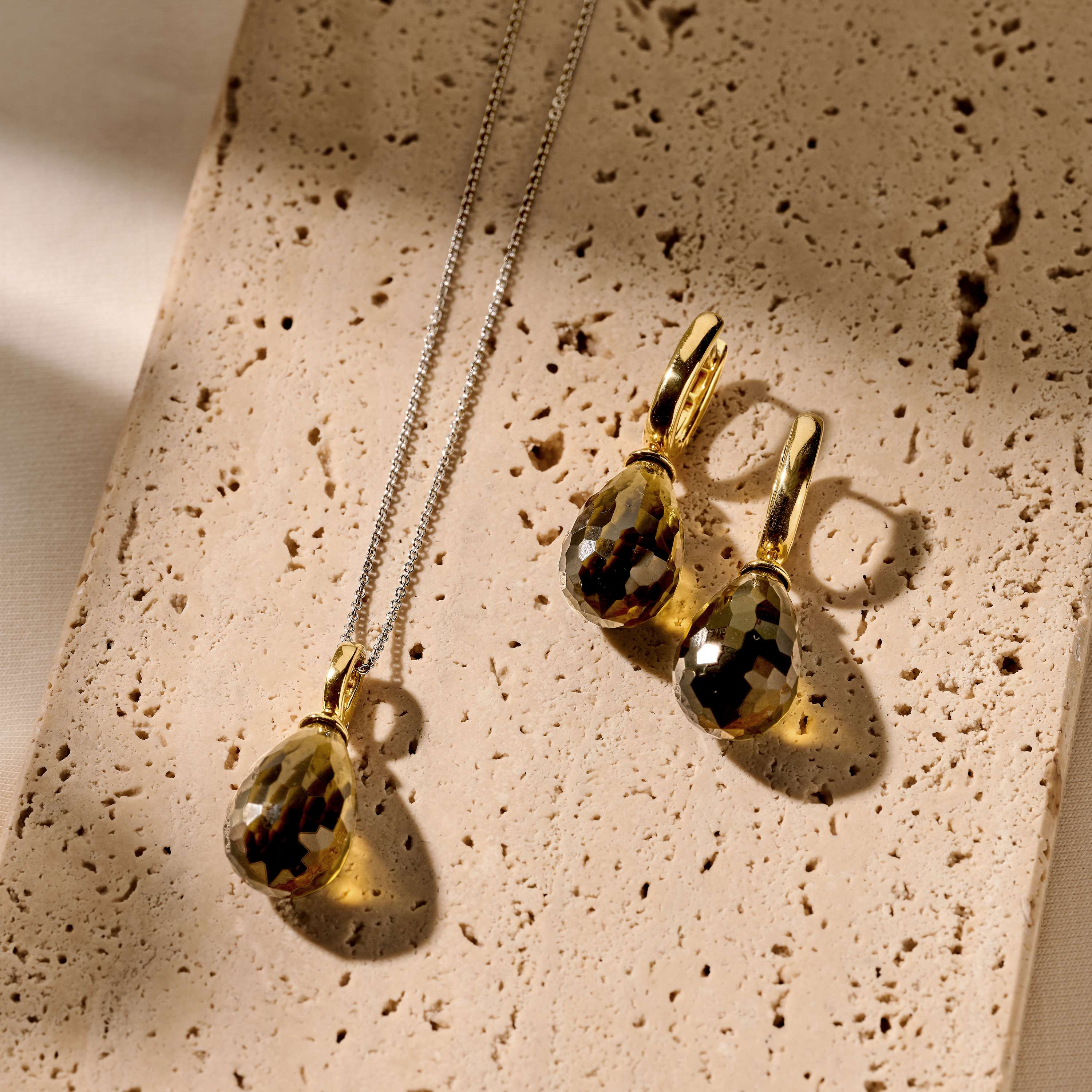 Ketting met Luxe steen hanger - Image 8