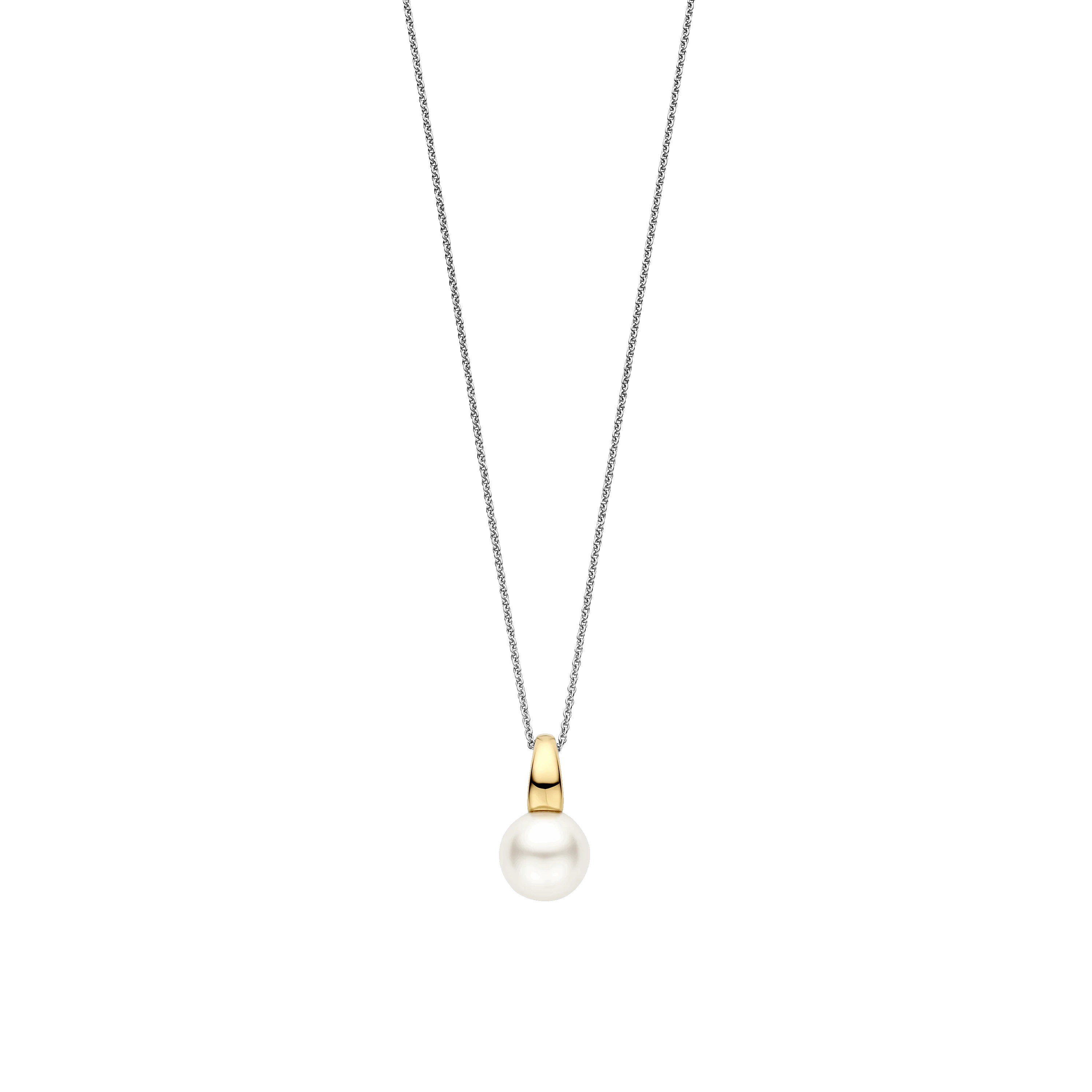 Ketting met Parel hanger 10mm