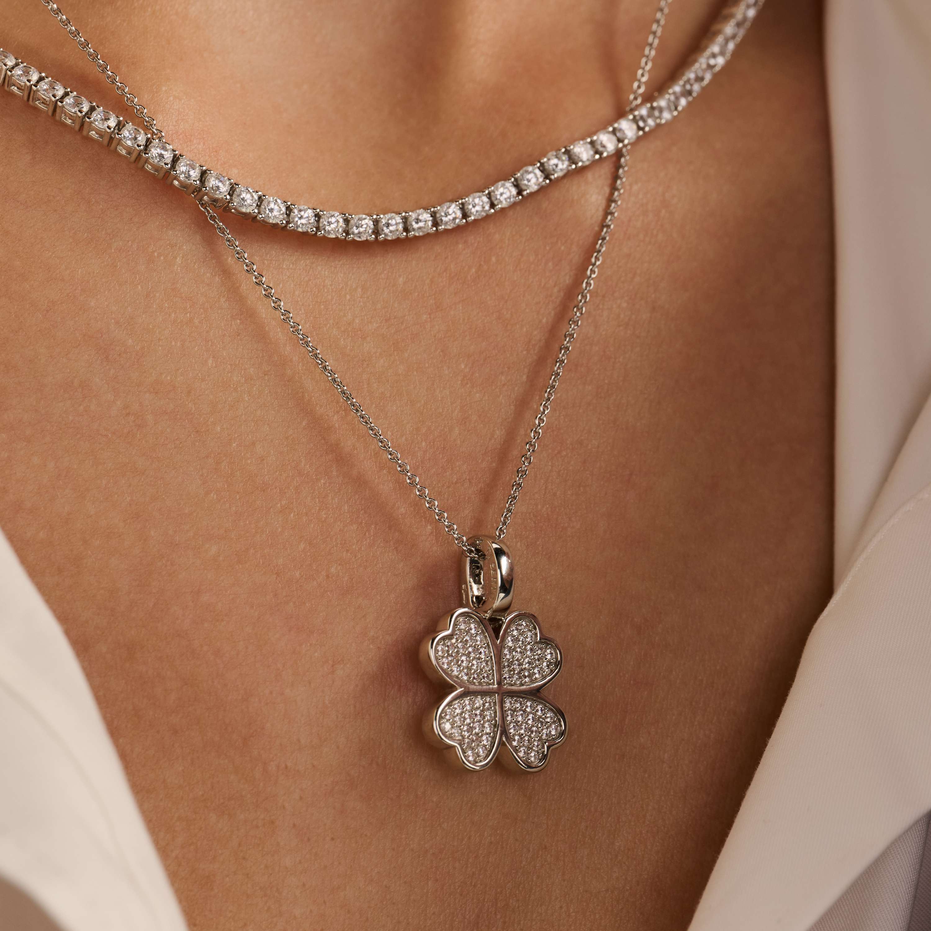 Klaver Ketting met hanger - Image 9