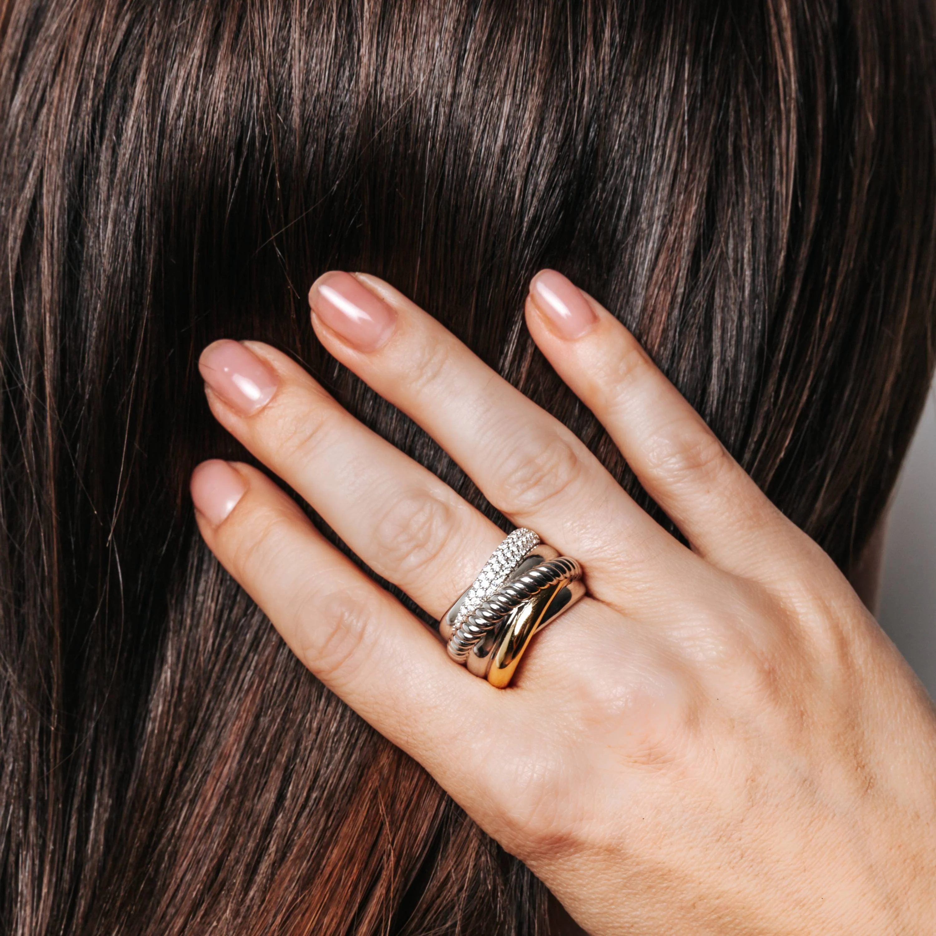 Bold Structure Ring - L model - Image 4