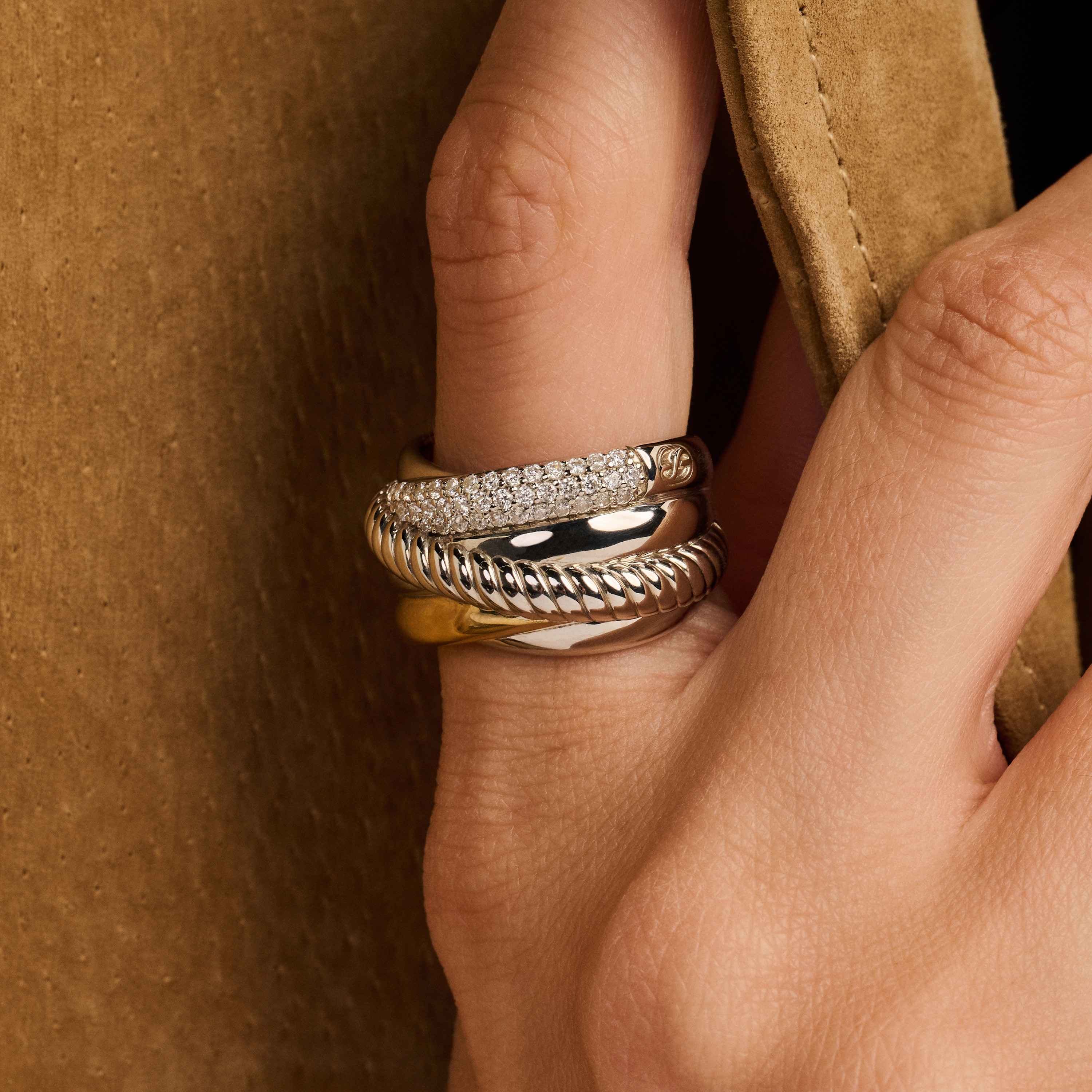 Bold Structure Ring - L model - Image 8
