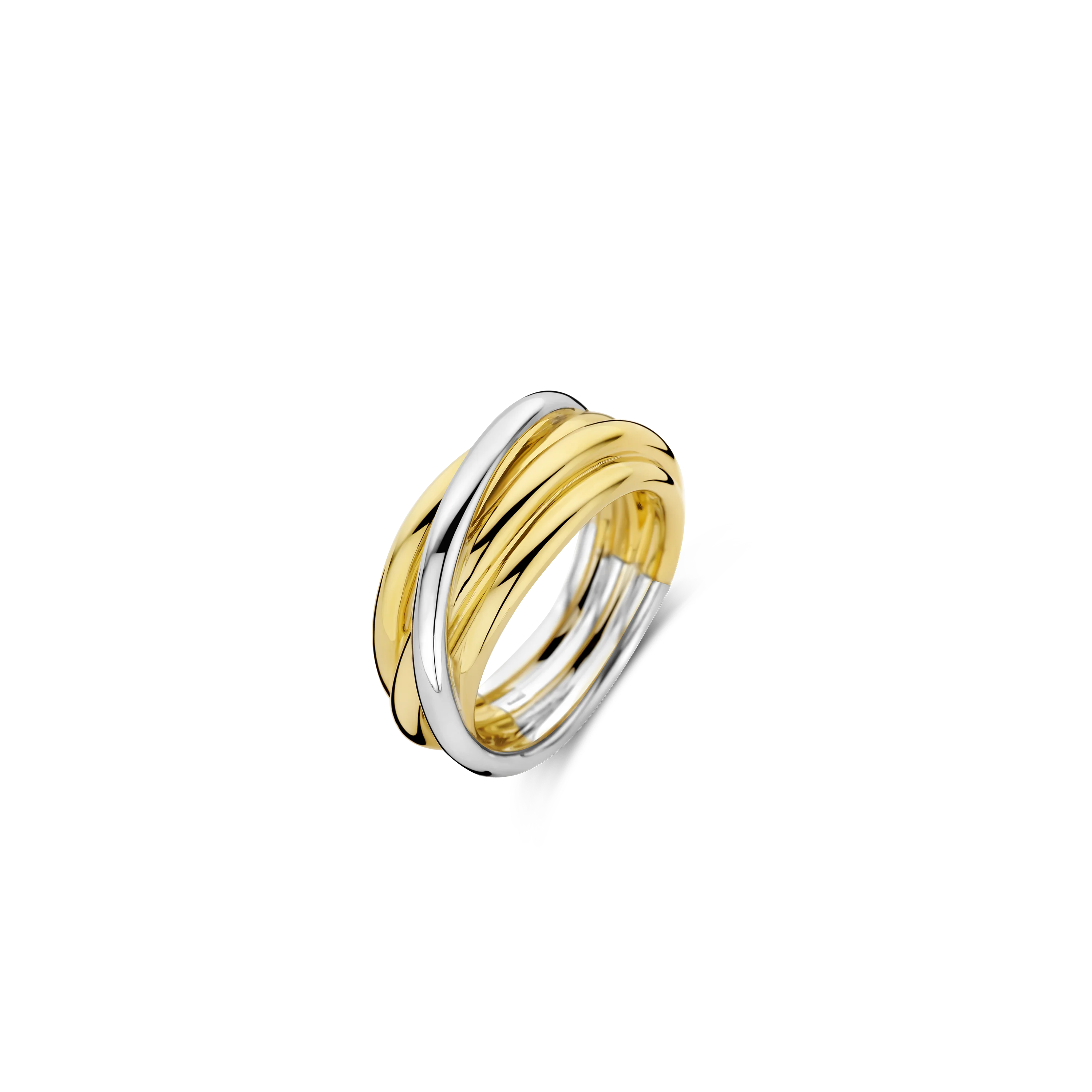 Bicolor Crossover Ring - M model