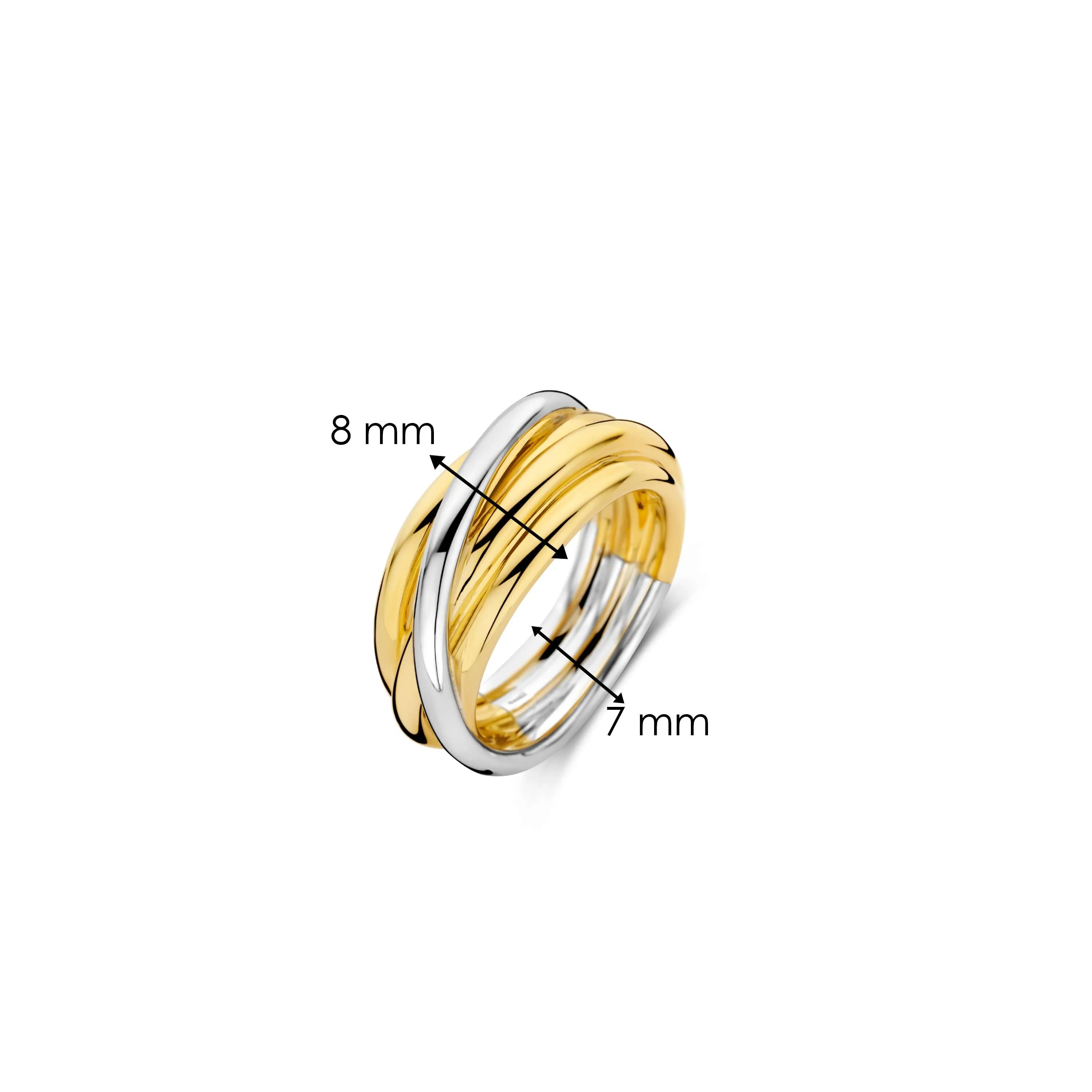 Bicolor Crossover Ring - M model - Image 3