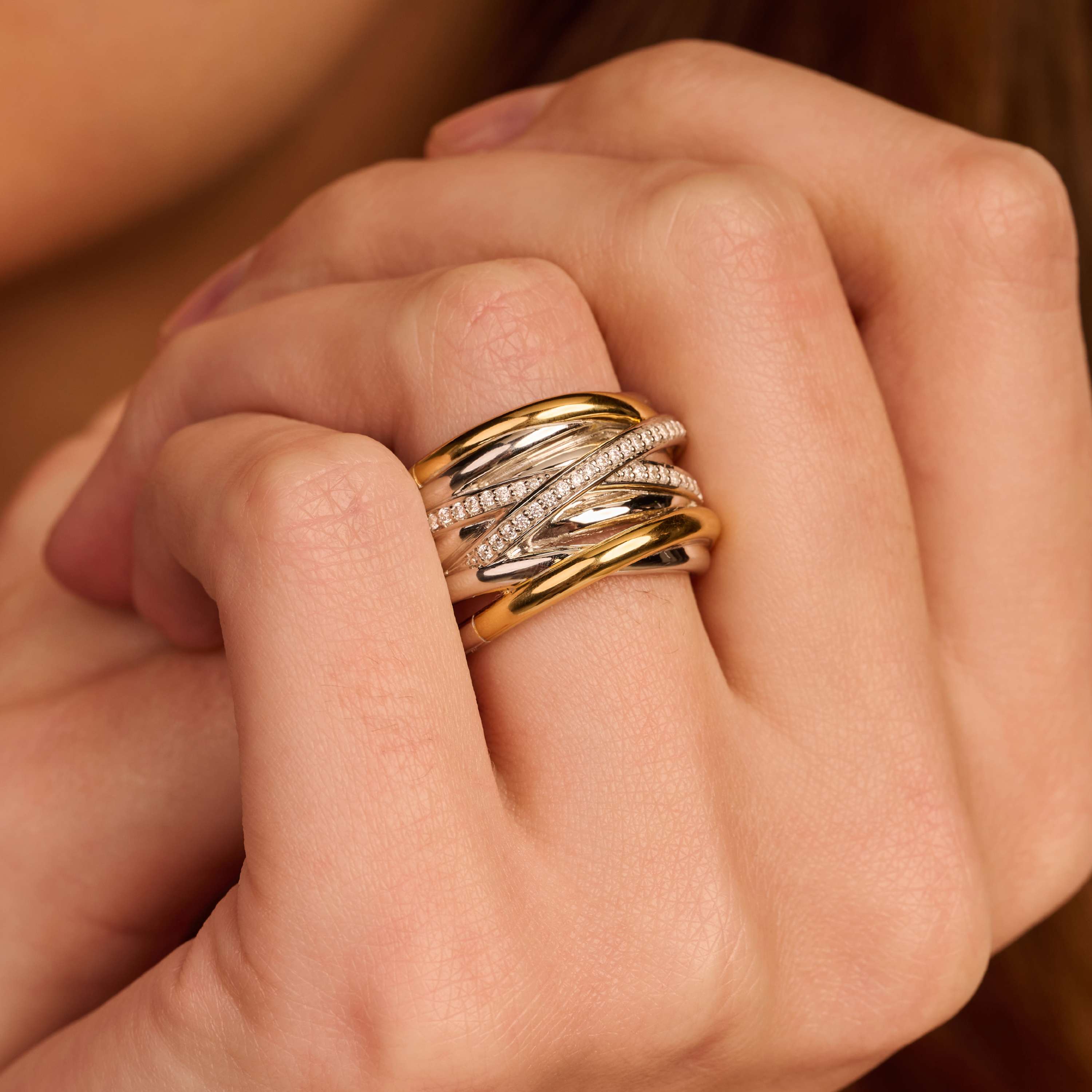 Zirkonia Crossover Ring - L model - Image 7