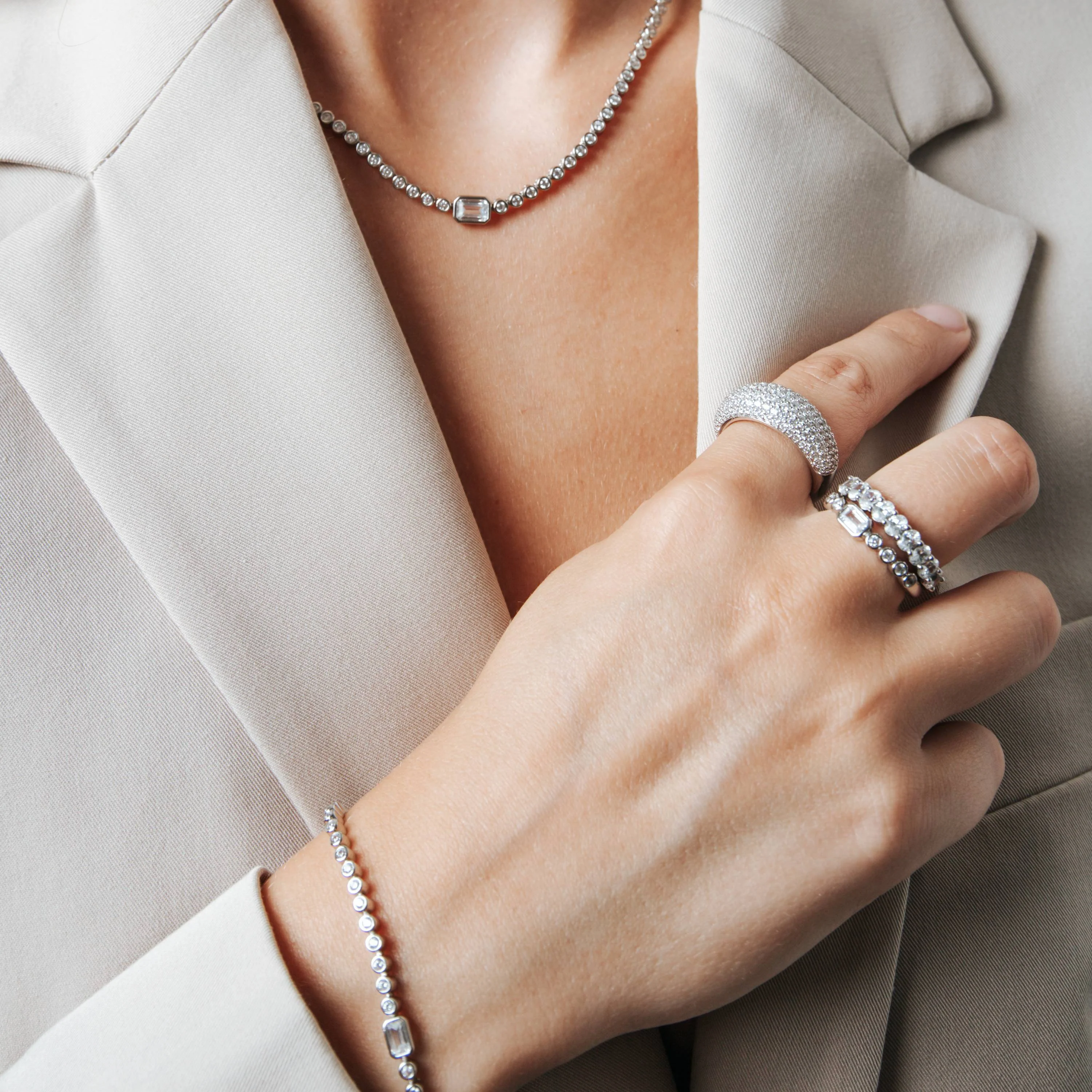 Stardust Zirkonia Ring - M model - Image 4