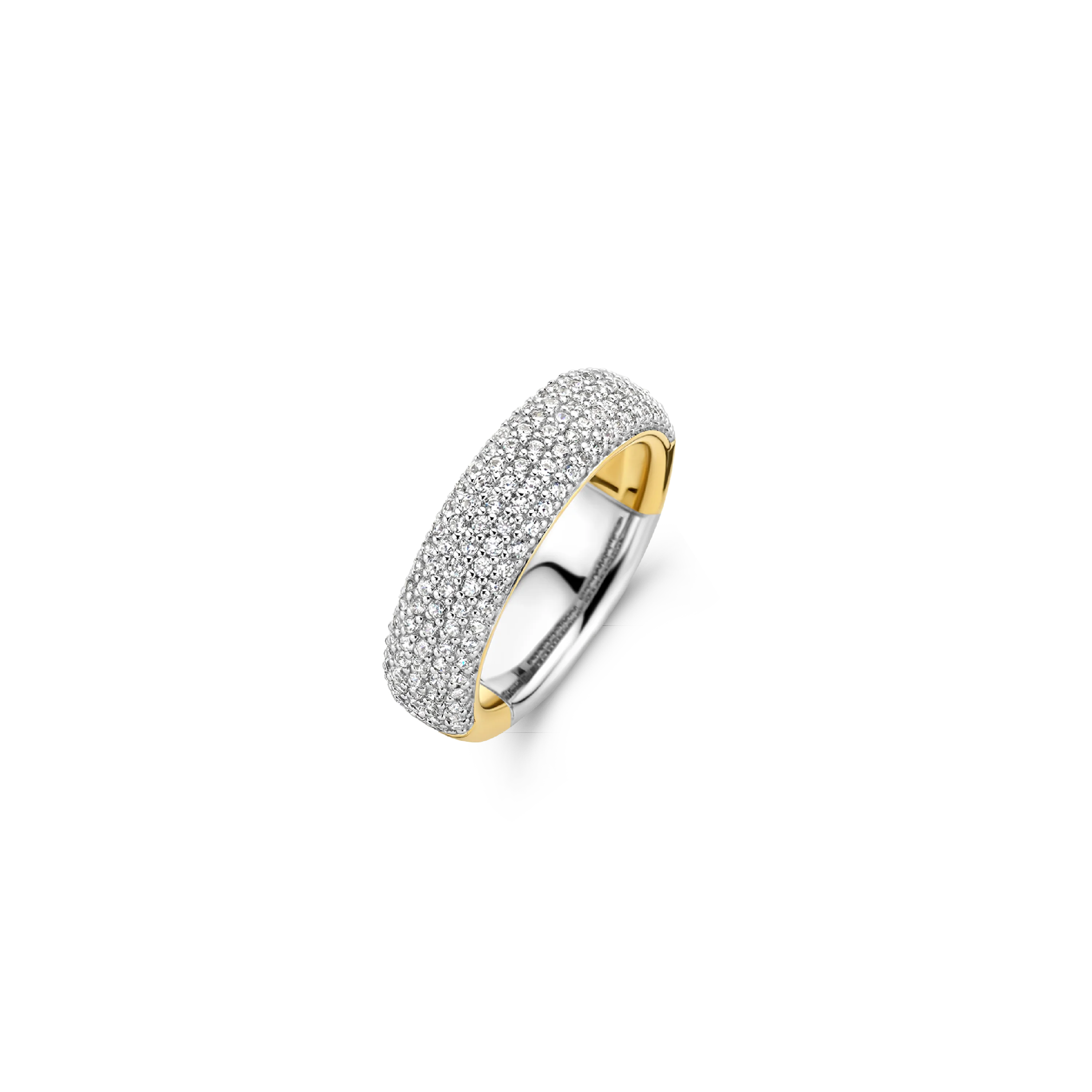 Chunky Zirkonia Ring - M model
