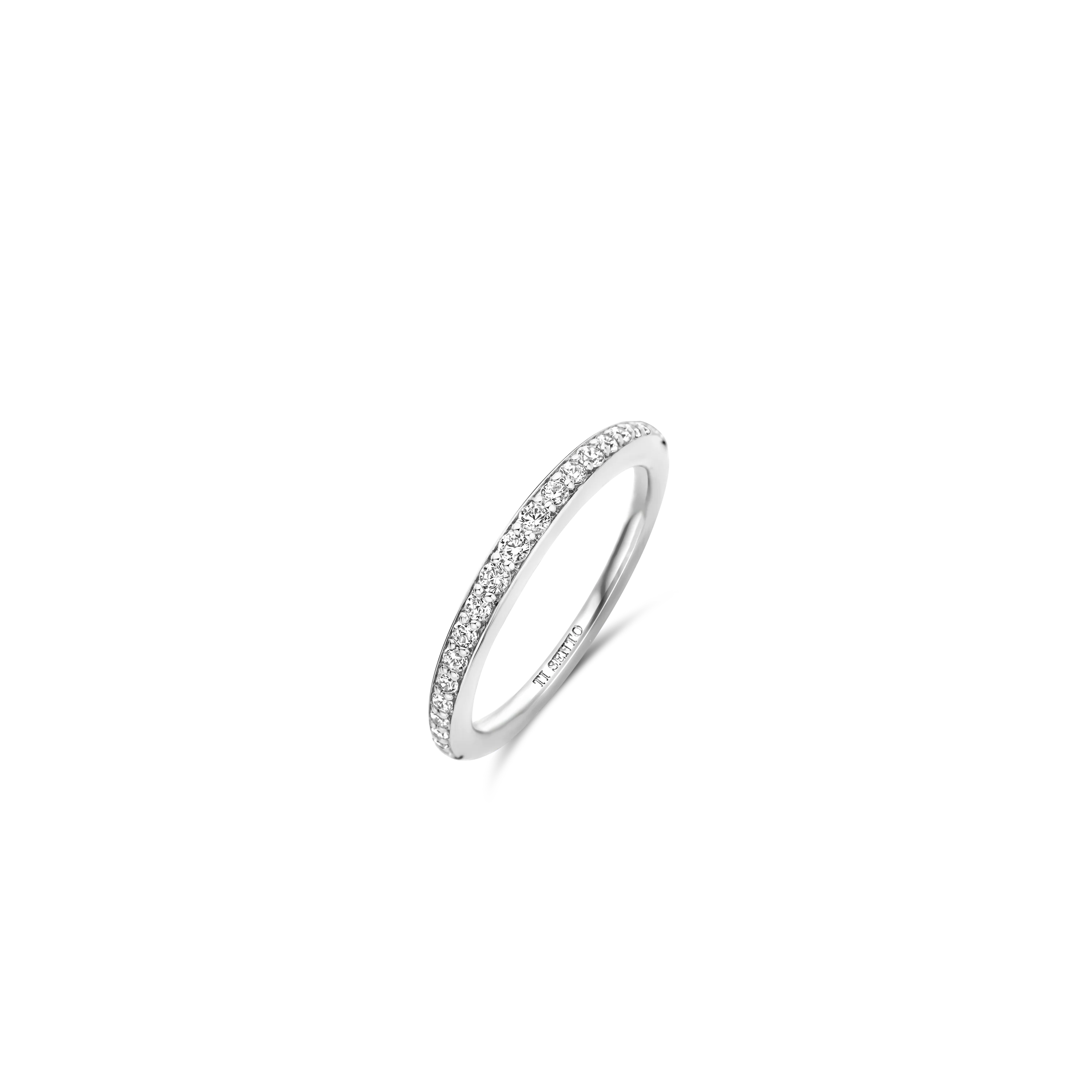 Dunne Zirkonia Ring