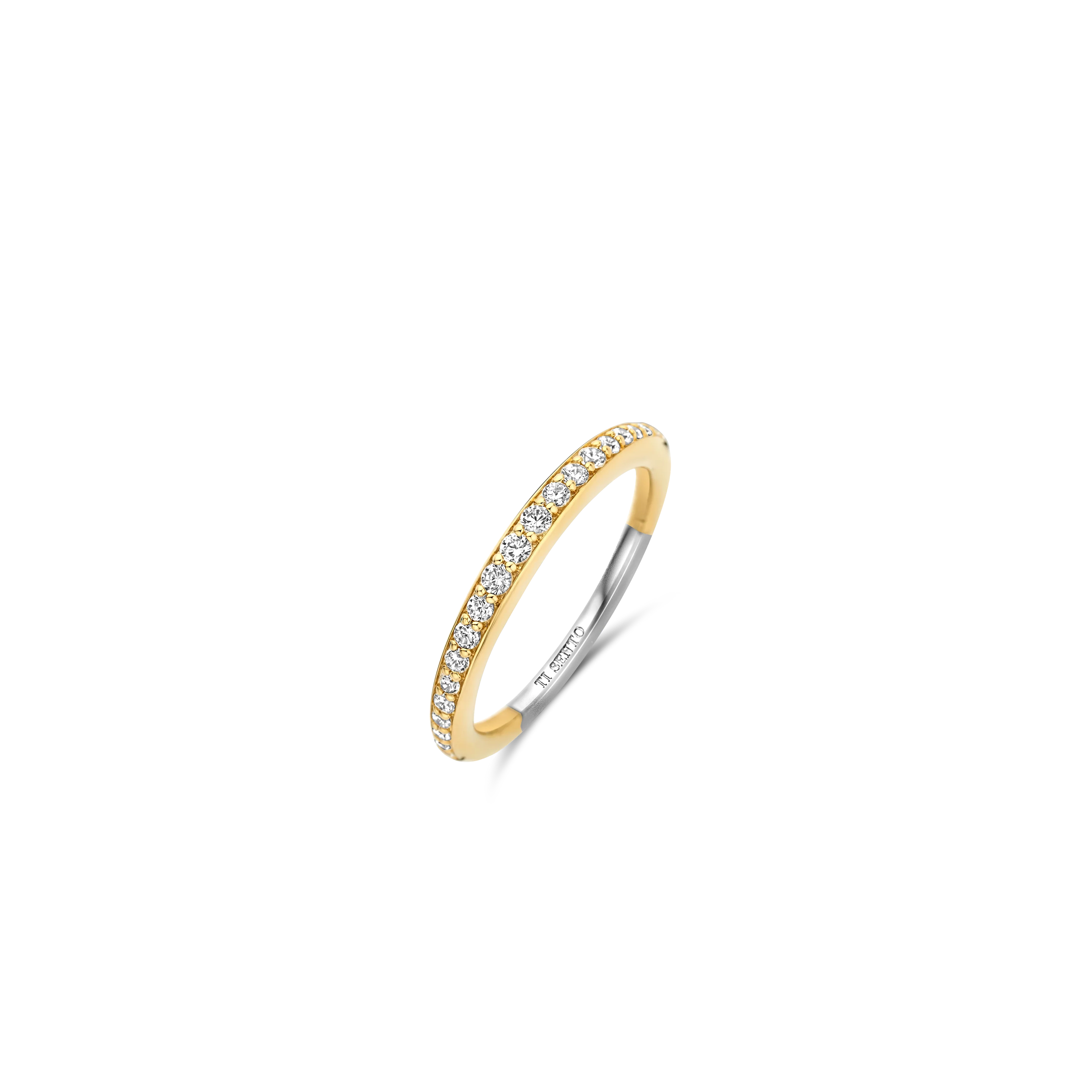 Dunne Zirkonia Ring