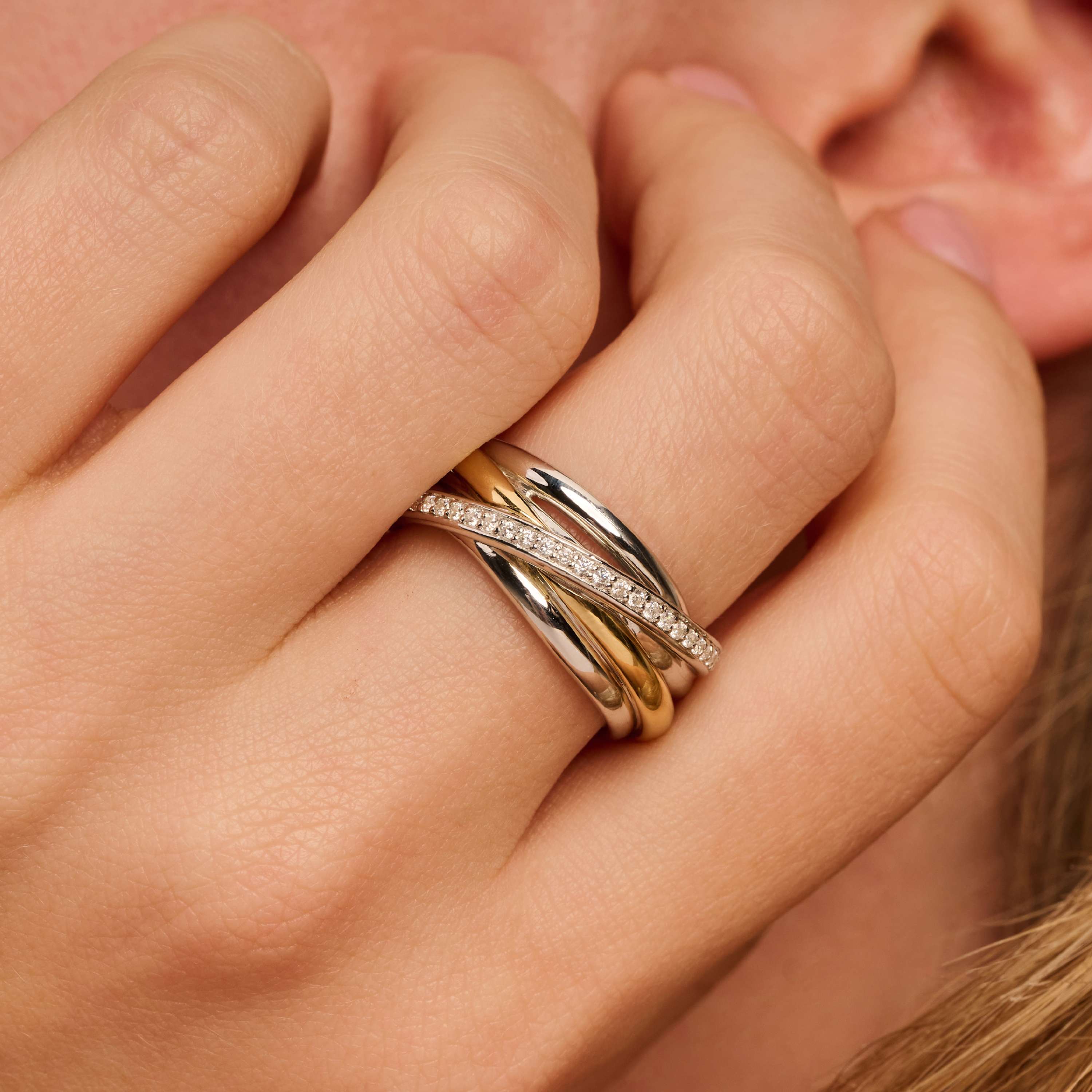 Zirkonia Crossover Ring - M model - Image 7