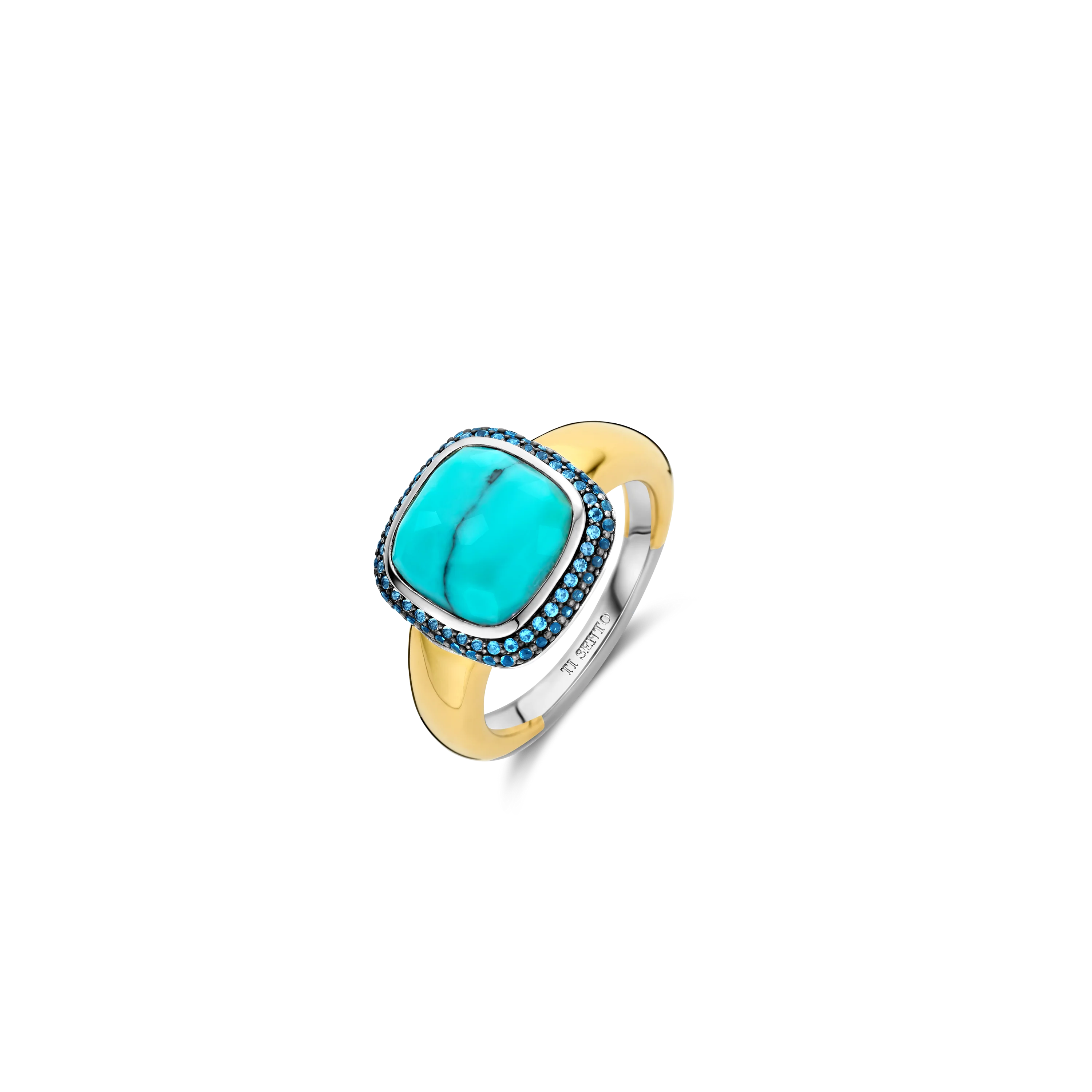 Turqoise Cushion Ring