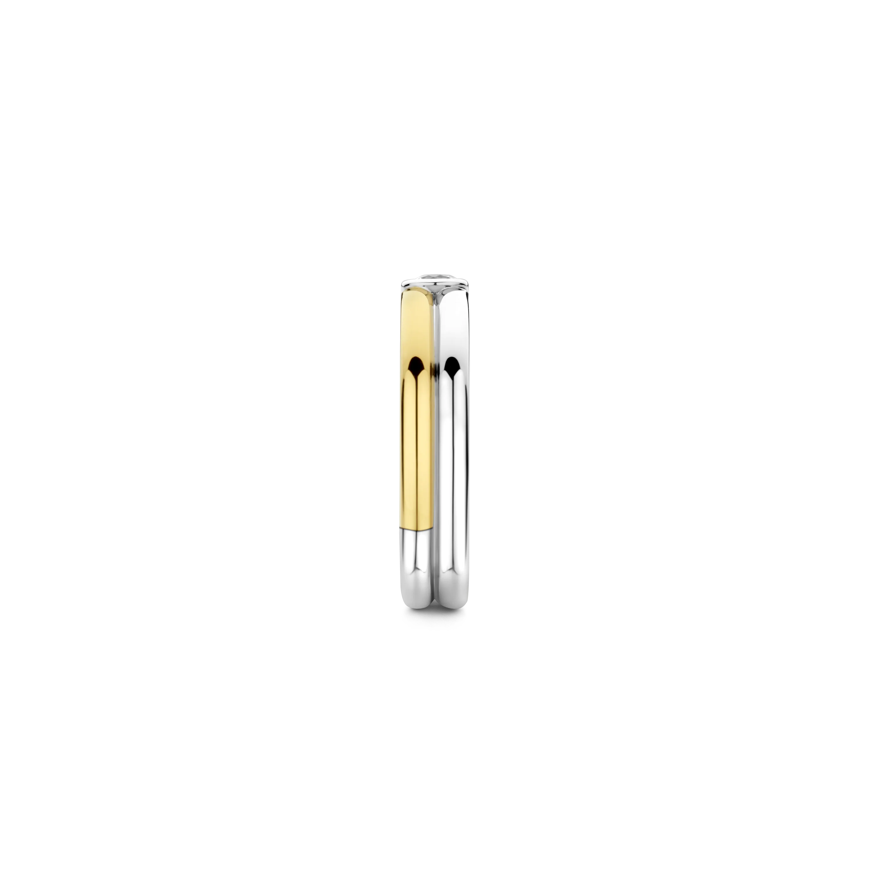 Double Ring met steen - Image 2