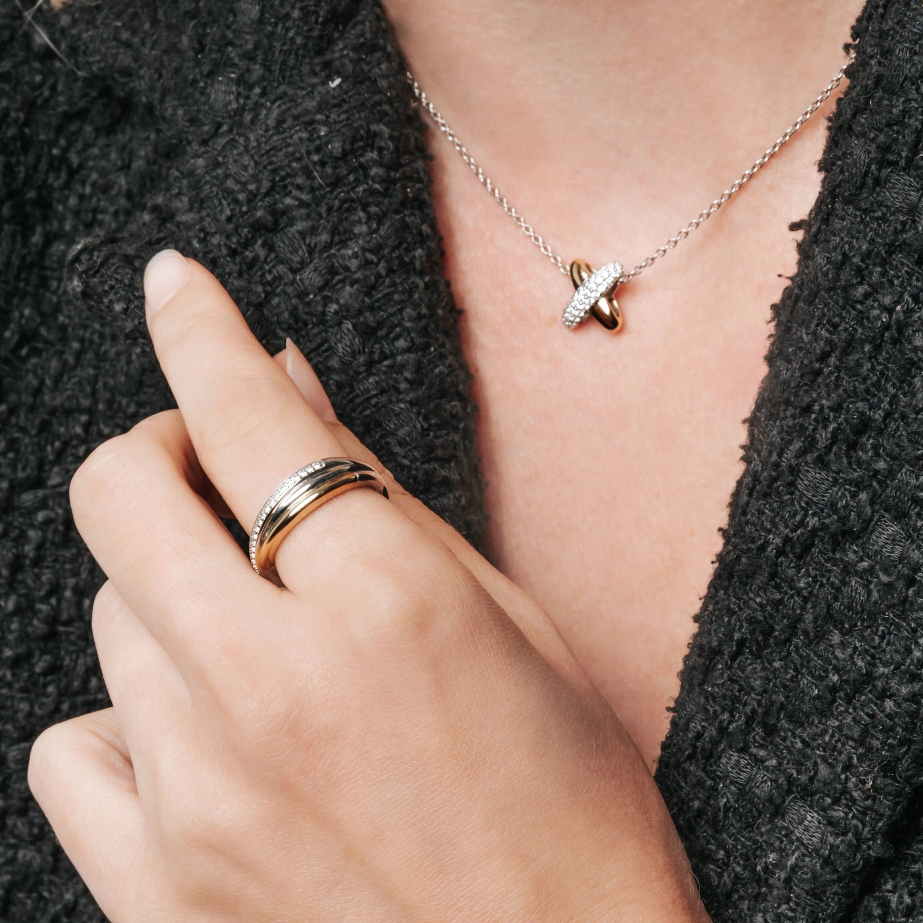 Zirkonia Crossover Ring - Image 4