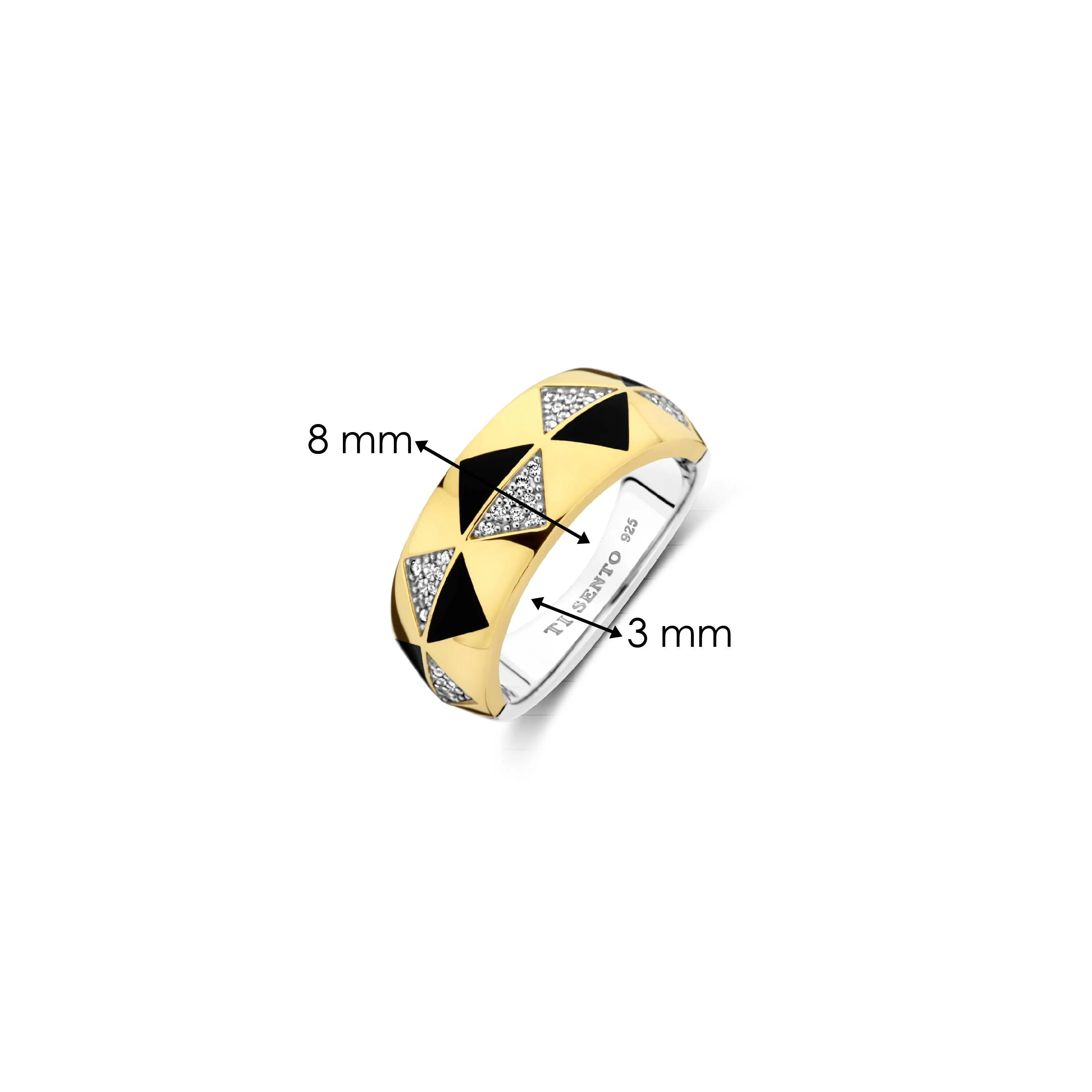 Vintage Geometric Ring - Image 5