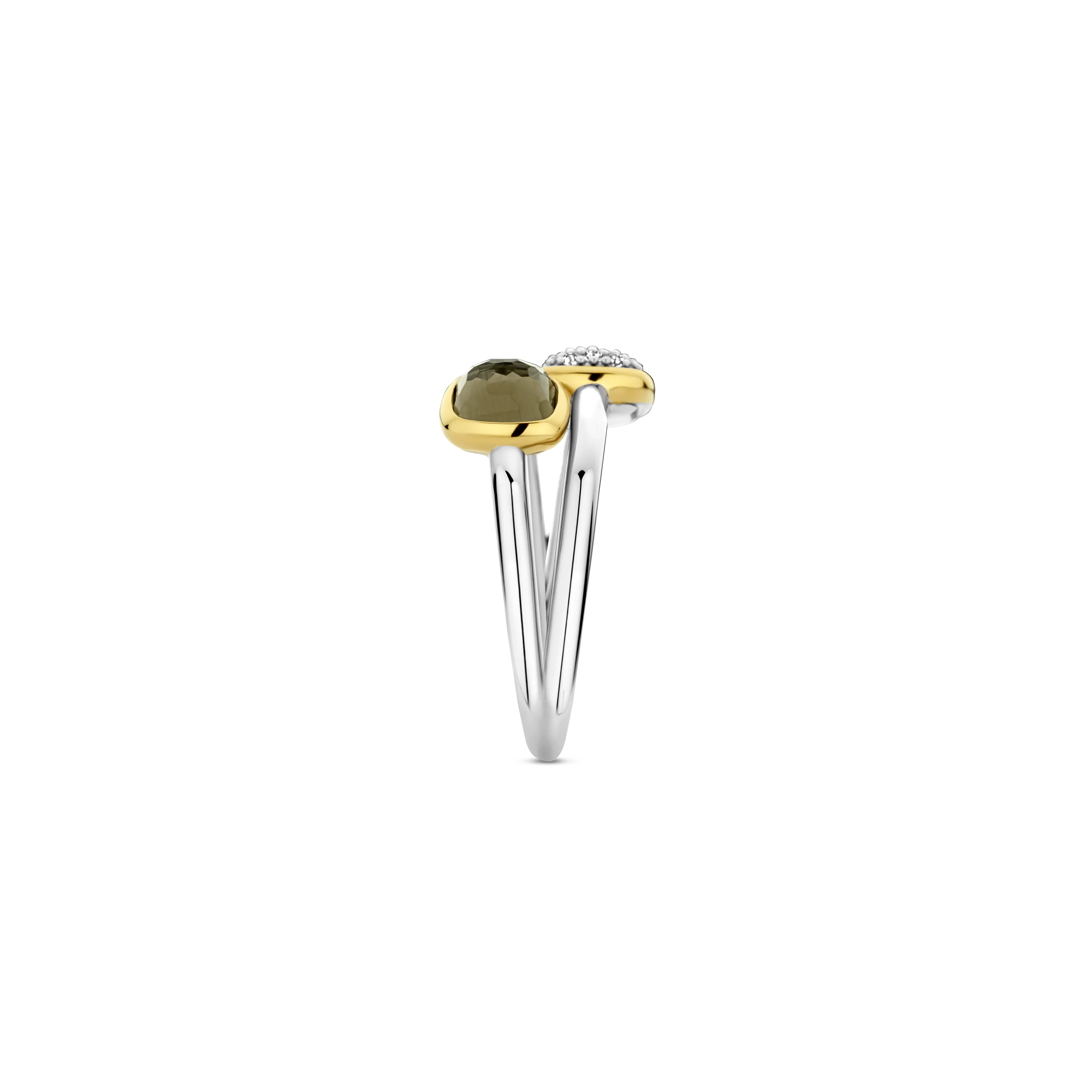Double Cushion Zirkonia Ring - Image 2