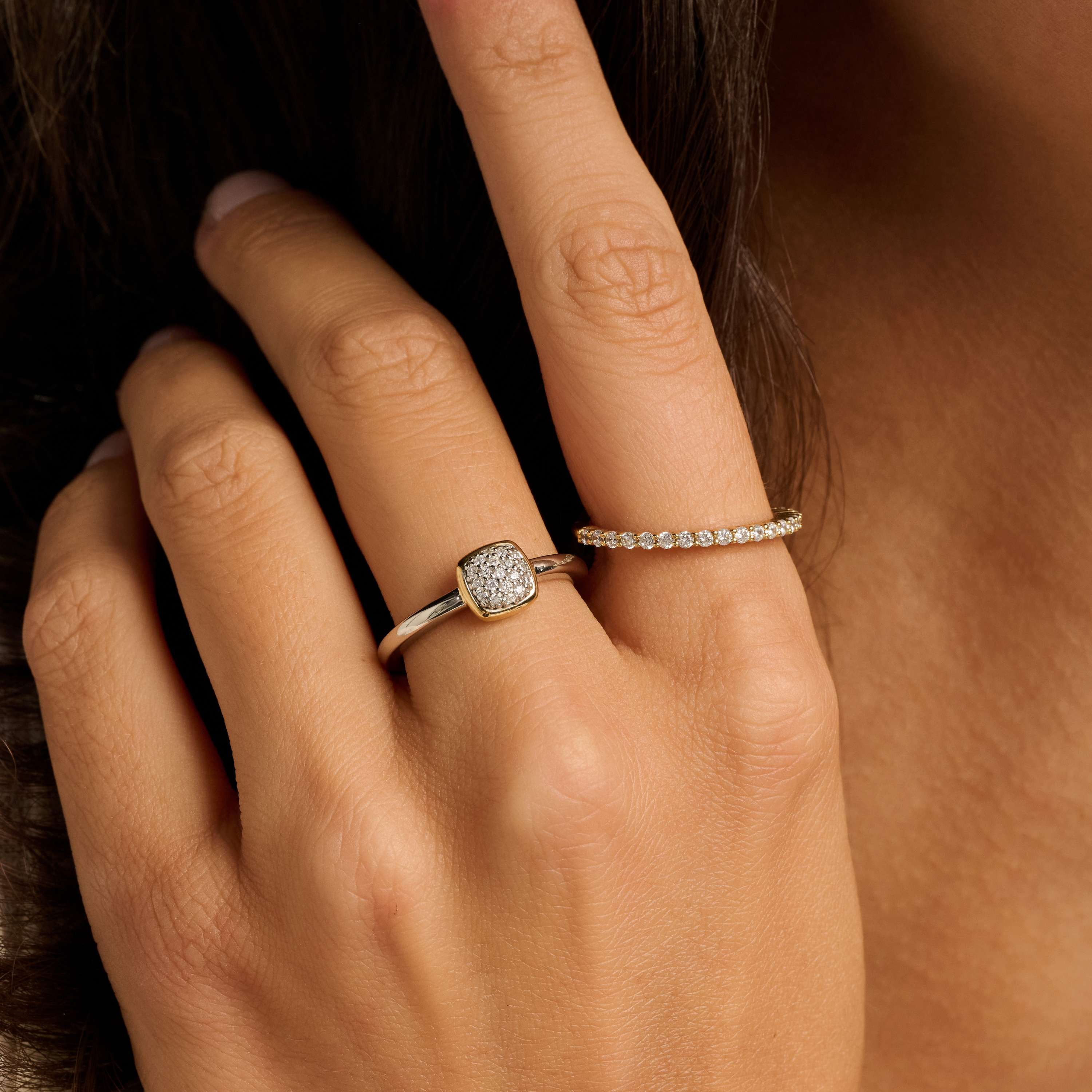 Zirkonia Cushion Ring - Image 8
